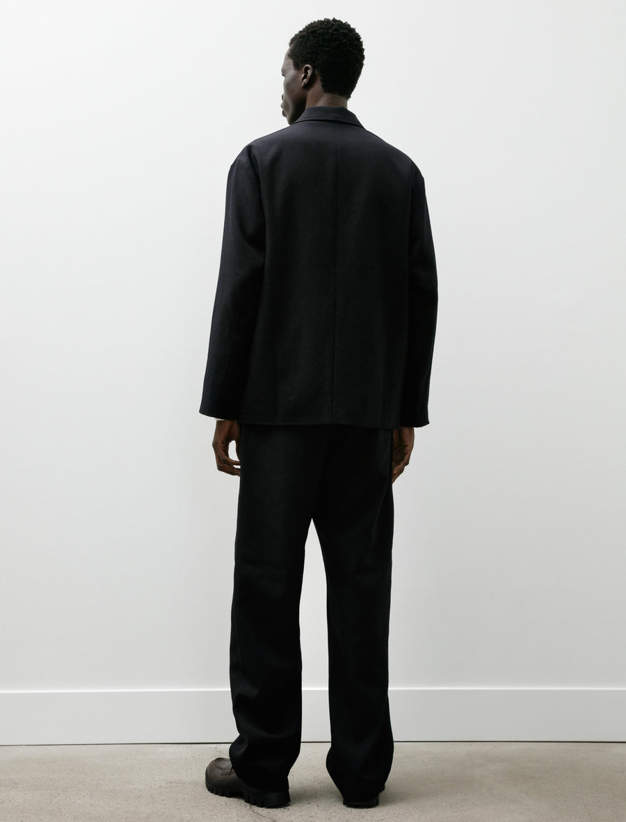 Fox Jacket Wool Gabardine Midnight - Image 7