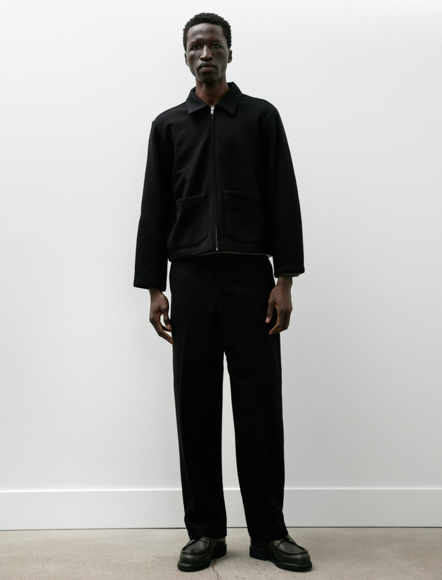 Crater Wool Trousers Black - Image 1