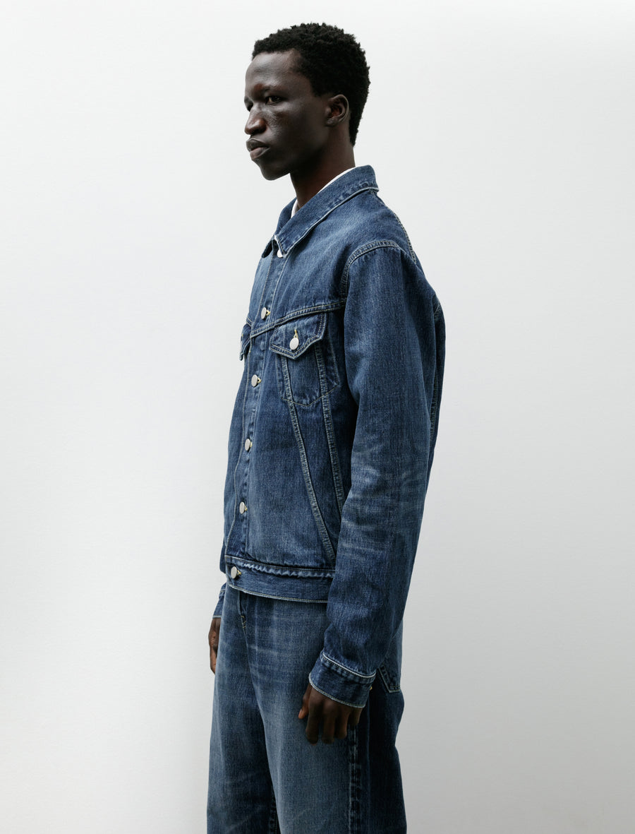 Denim Jacket Indigo - Image 3