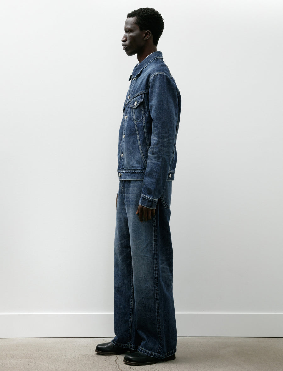 Loose Fit Denim Indigo - Image 3