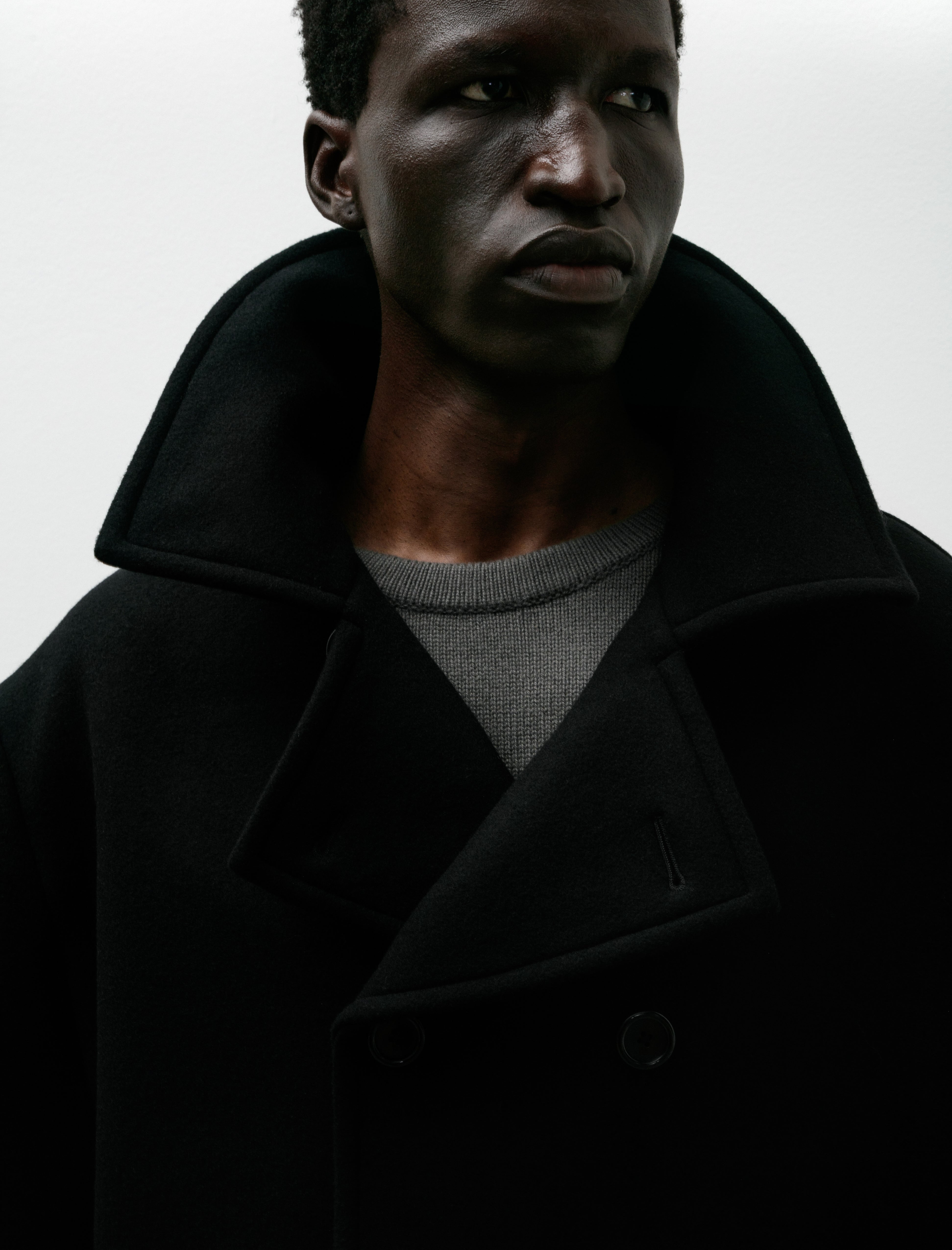 Sire Wool Peacoat Black