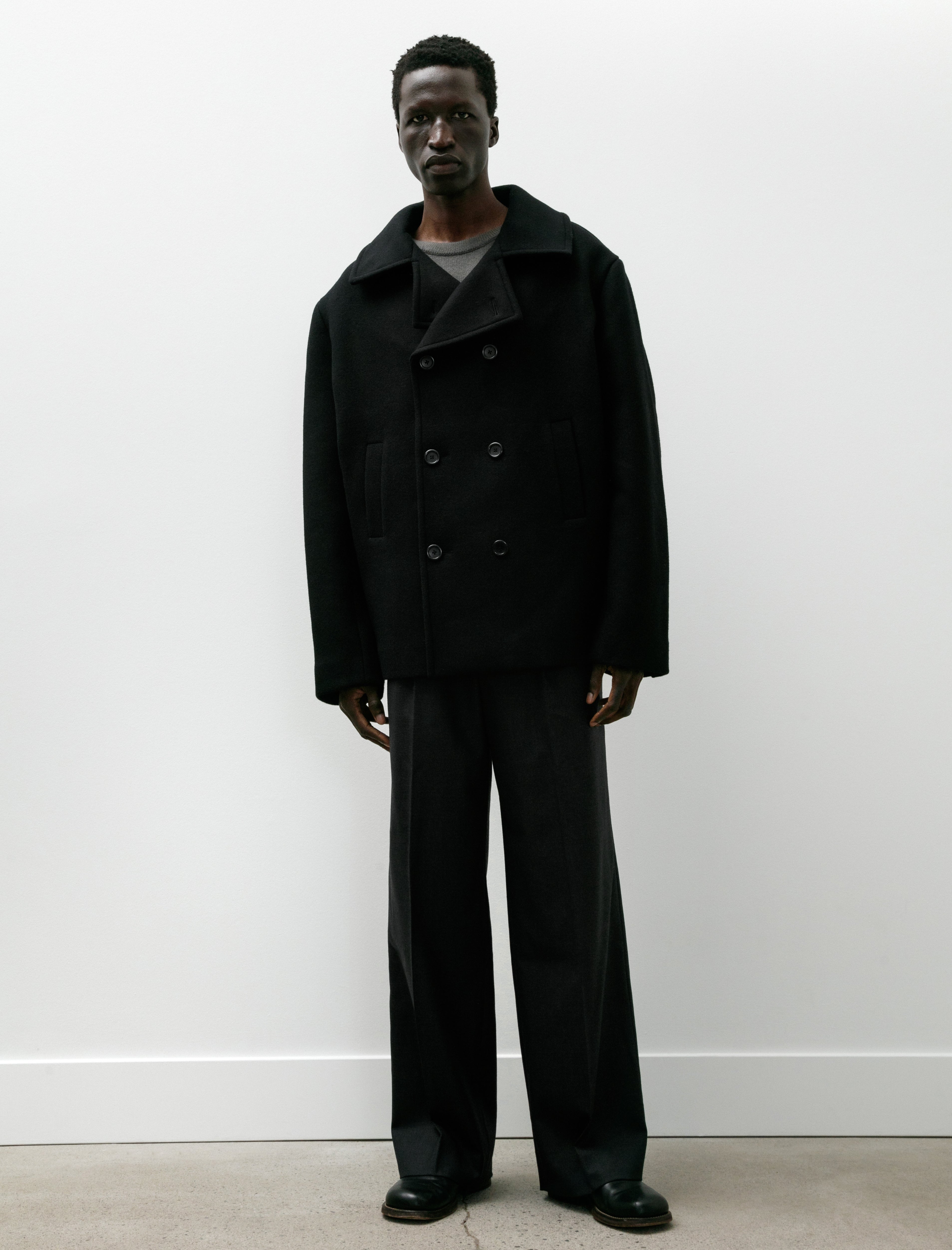 Sire Wool Peacoat Black