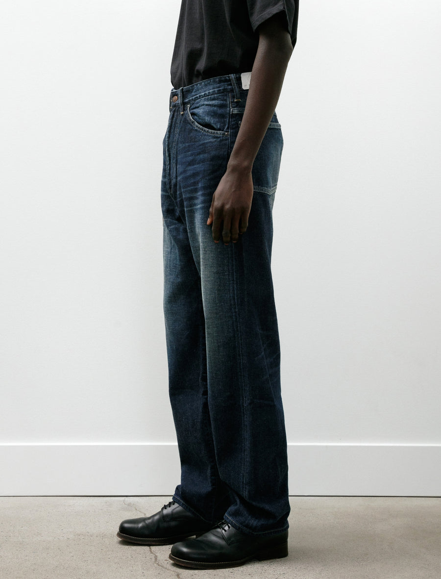 Lot 702 Denim Trousers Damaged Indigo - Image 6