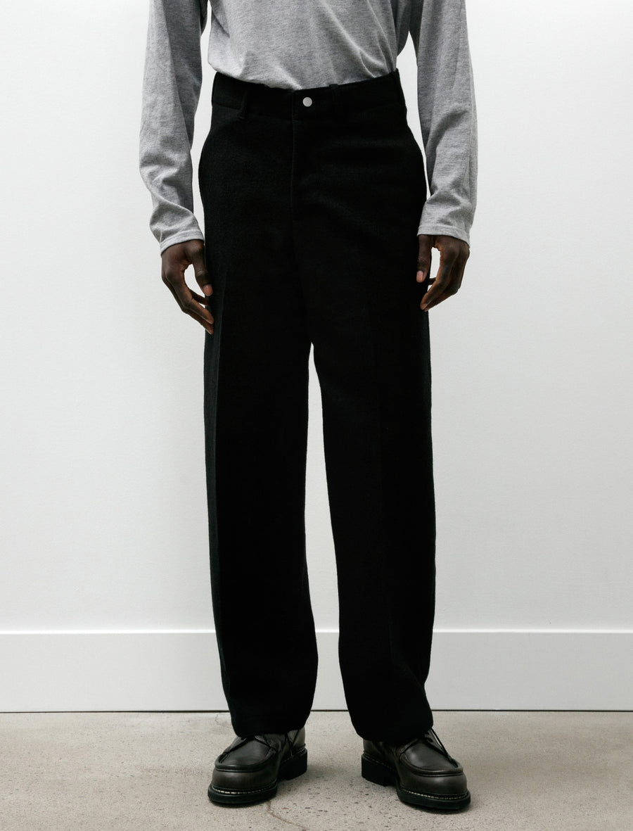 Crater Wool Trousers Black - Image 4