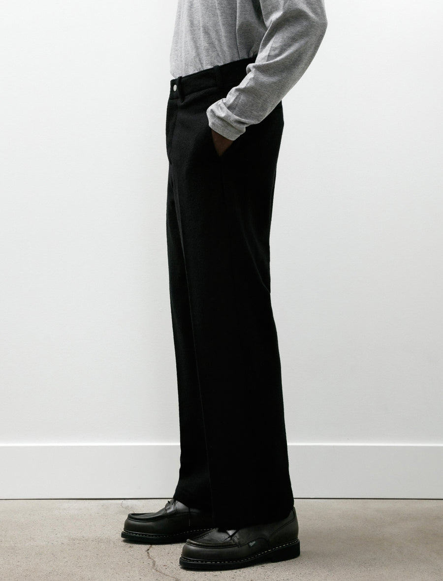 Crater Wool Trousers Black - Image 6