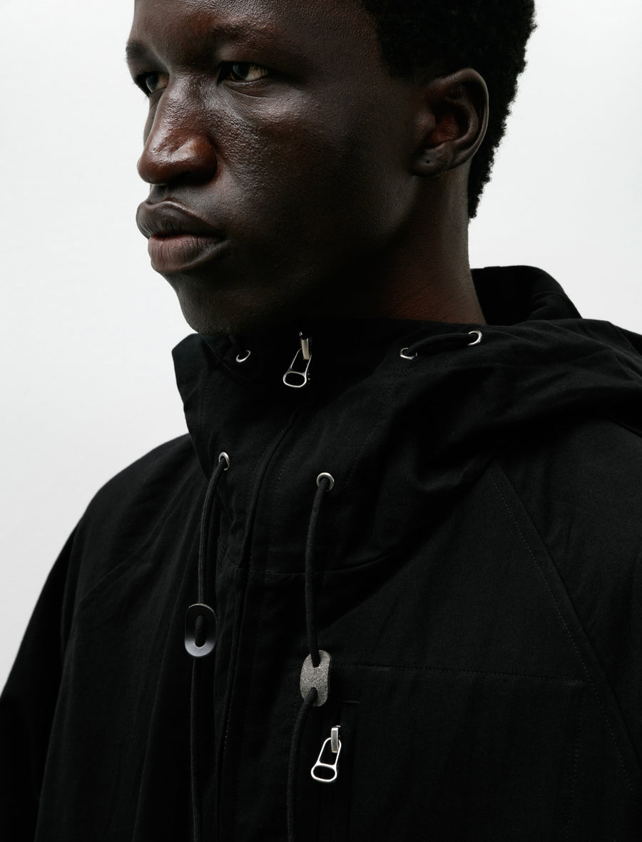 Hooded Jacket Black - Image 6