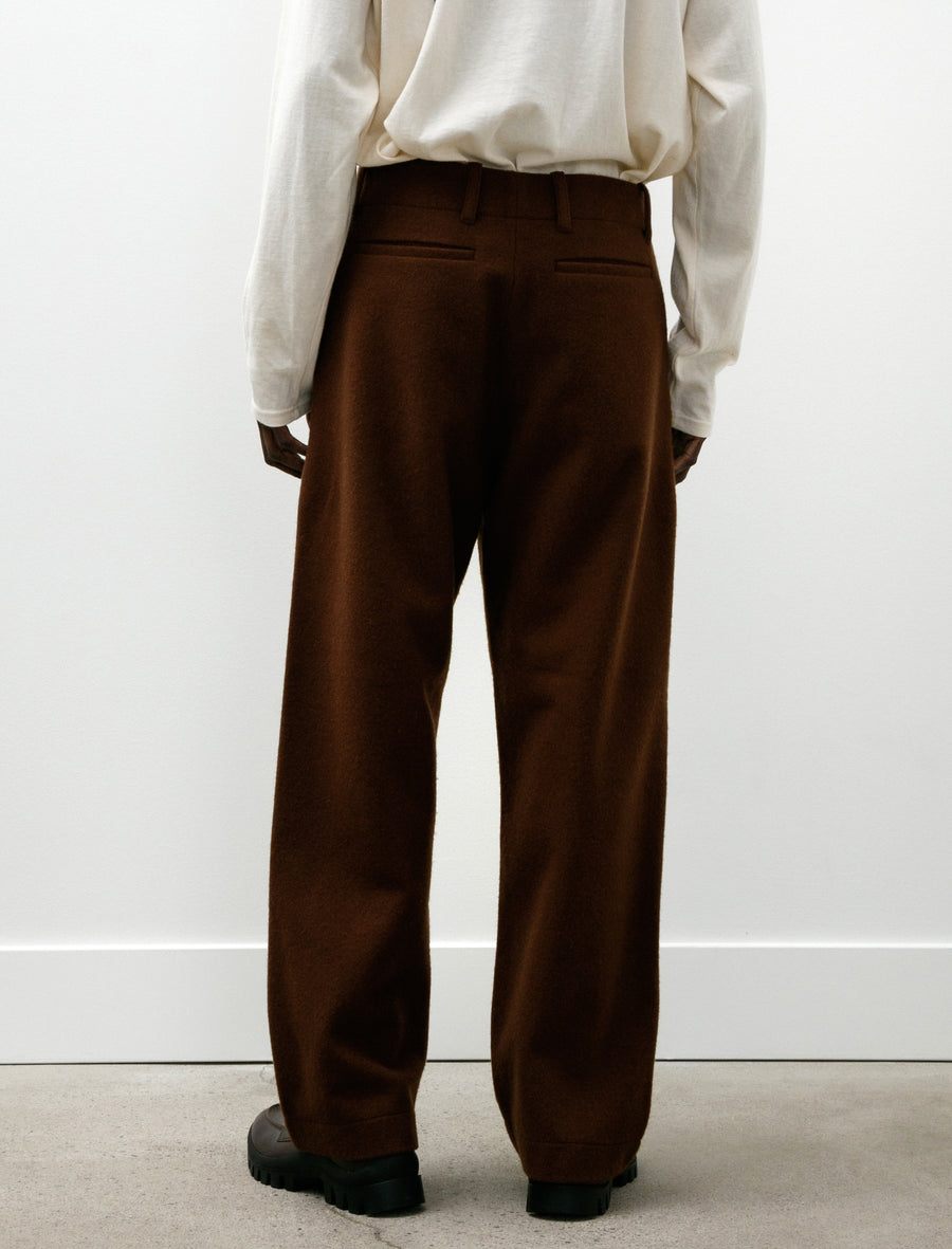 Lux Pants 120s Shaggy Wool Tobacco - Image 5