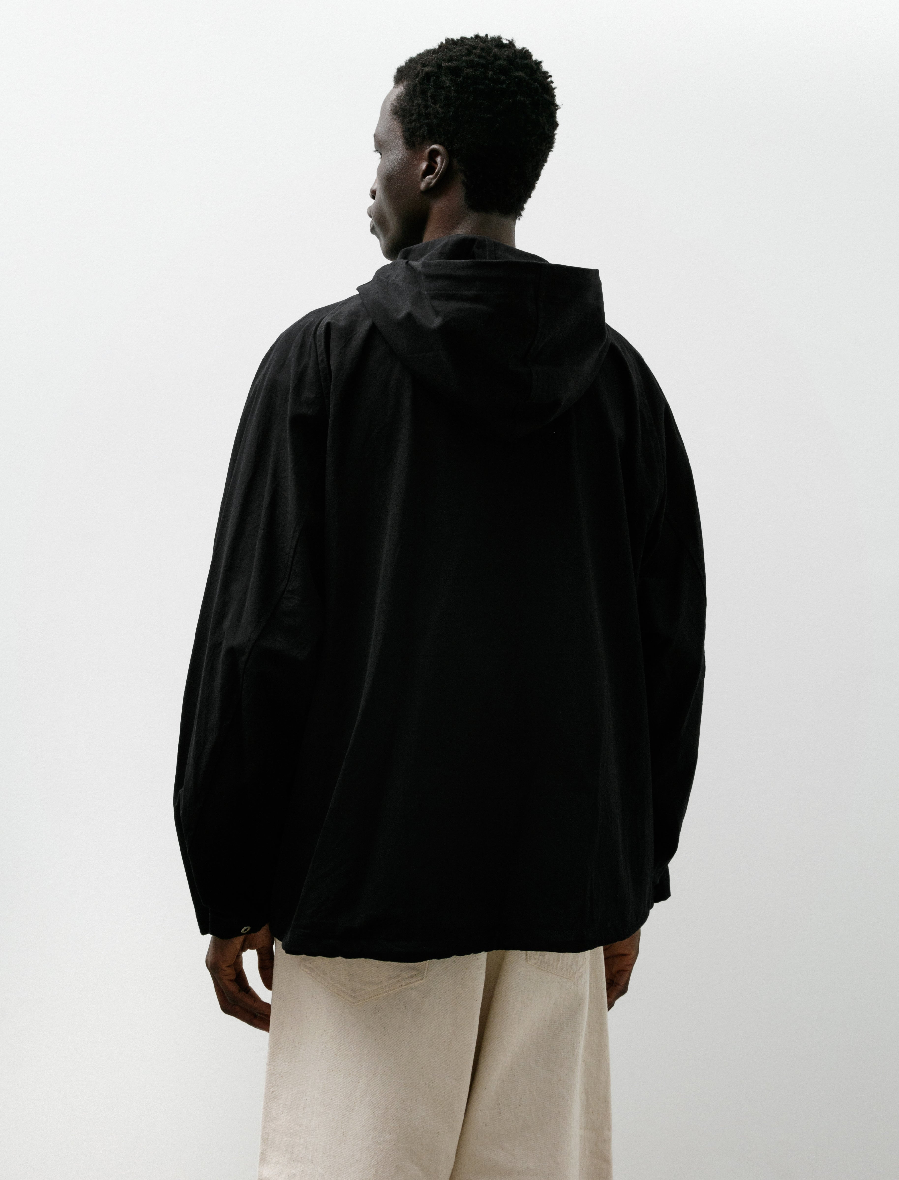 Yoko Sakamoto Hooded Jacket Black
