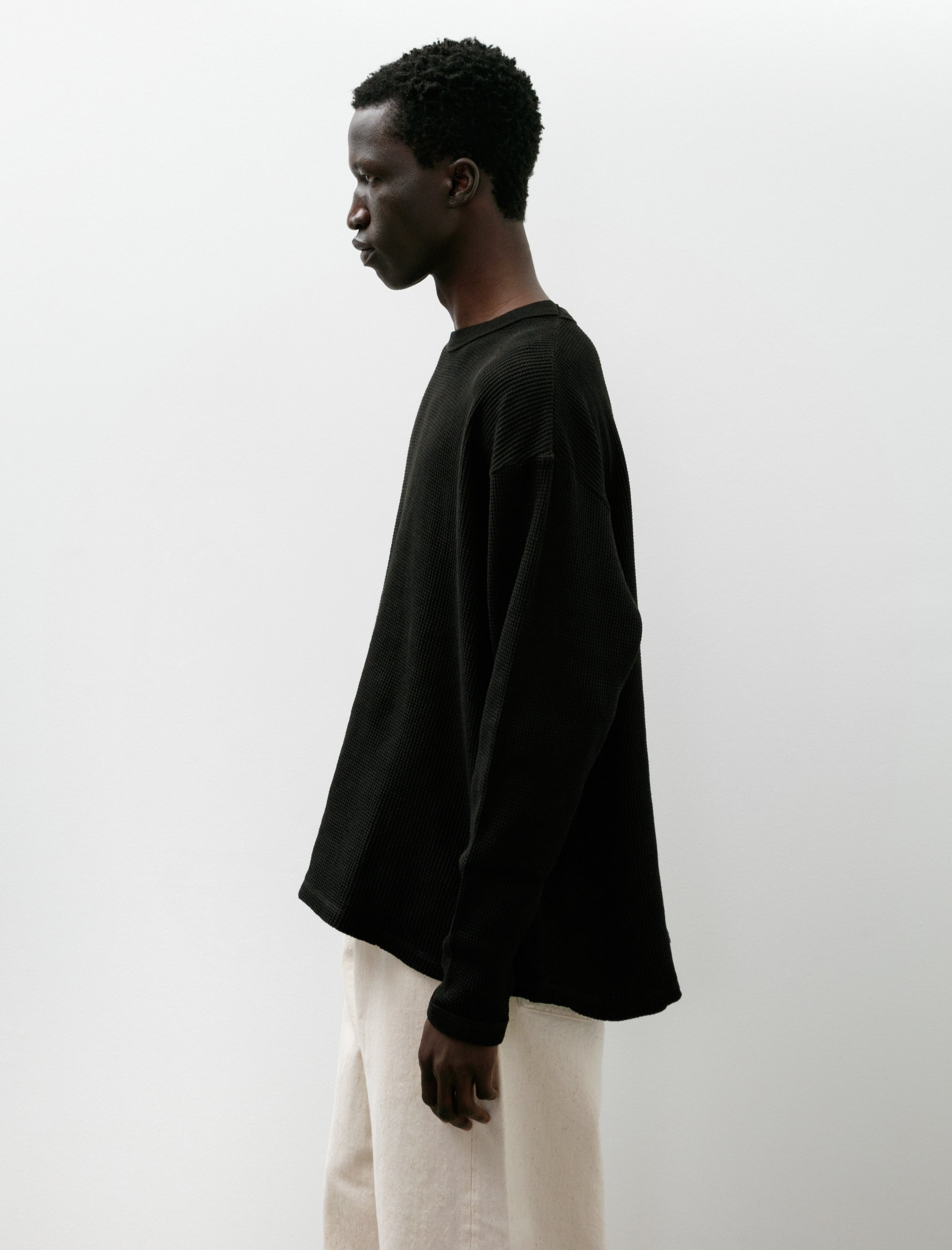 Yoko Sakamoto Crew Neck Pullover Kakishibu