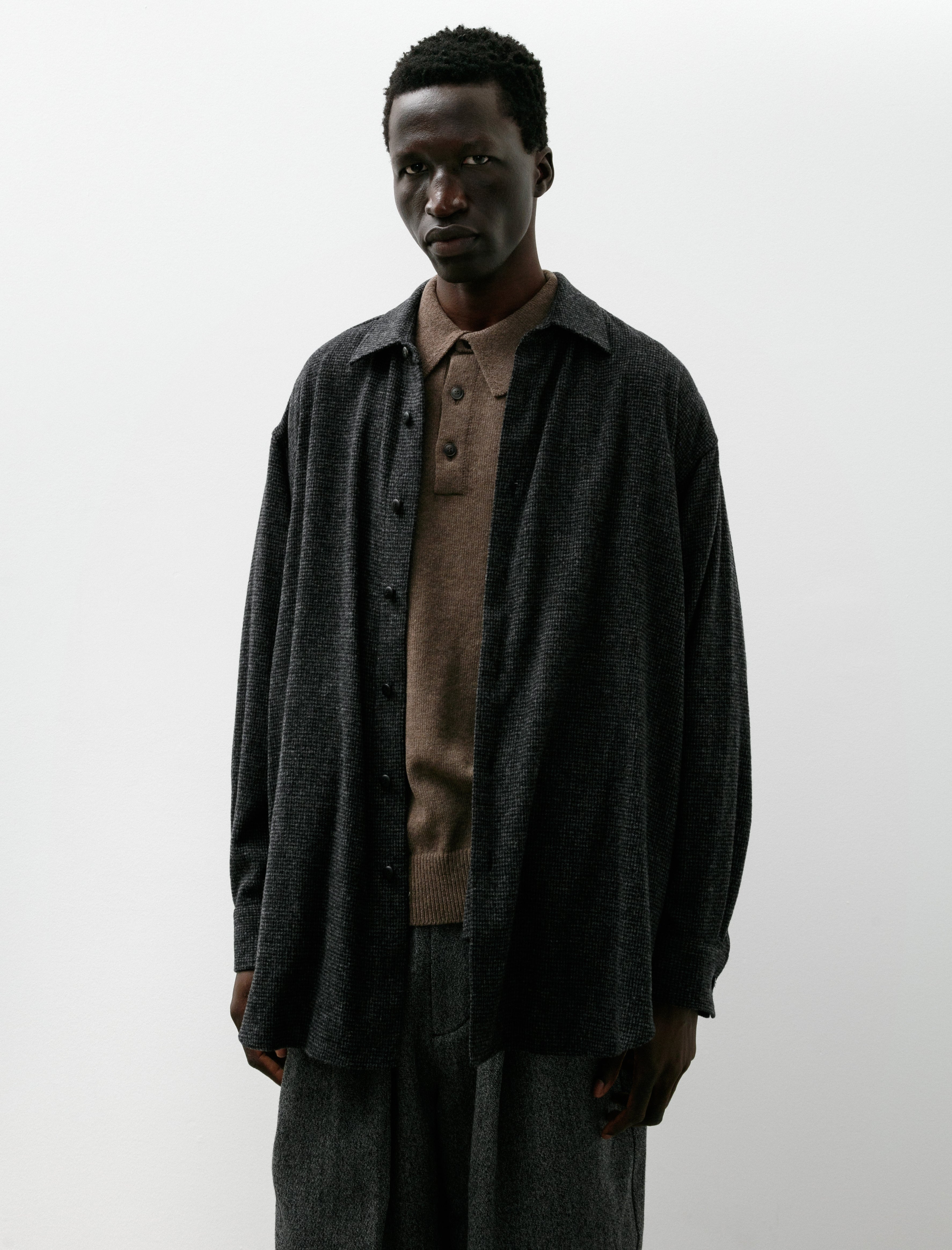 Yoko Shirt Jacket Houndstooth