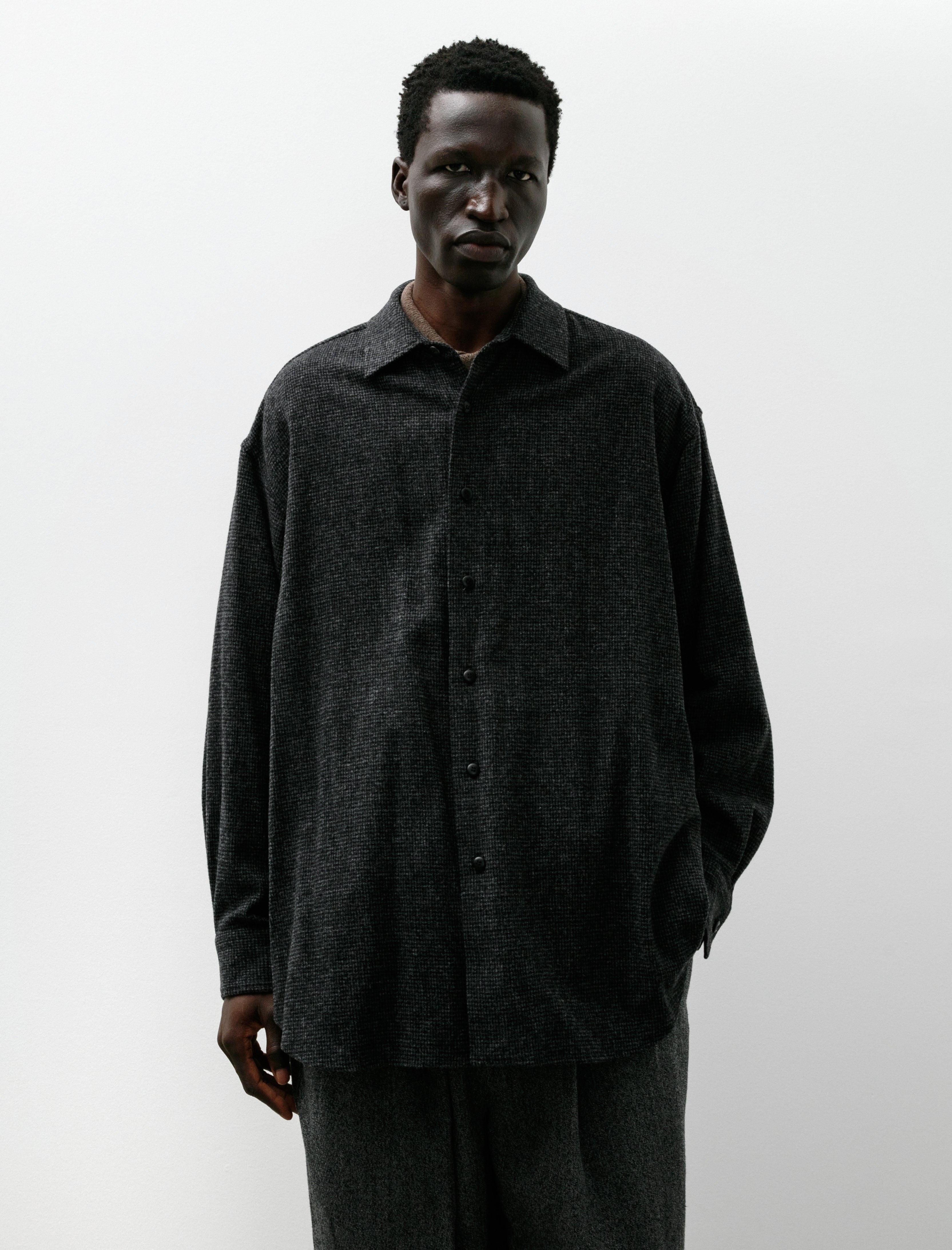 Yoko Shirt Jacket Houndstooth