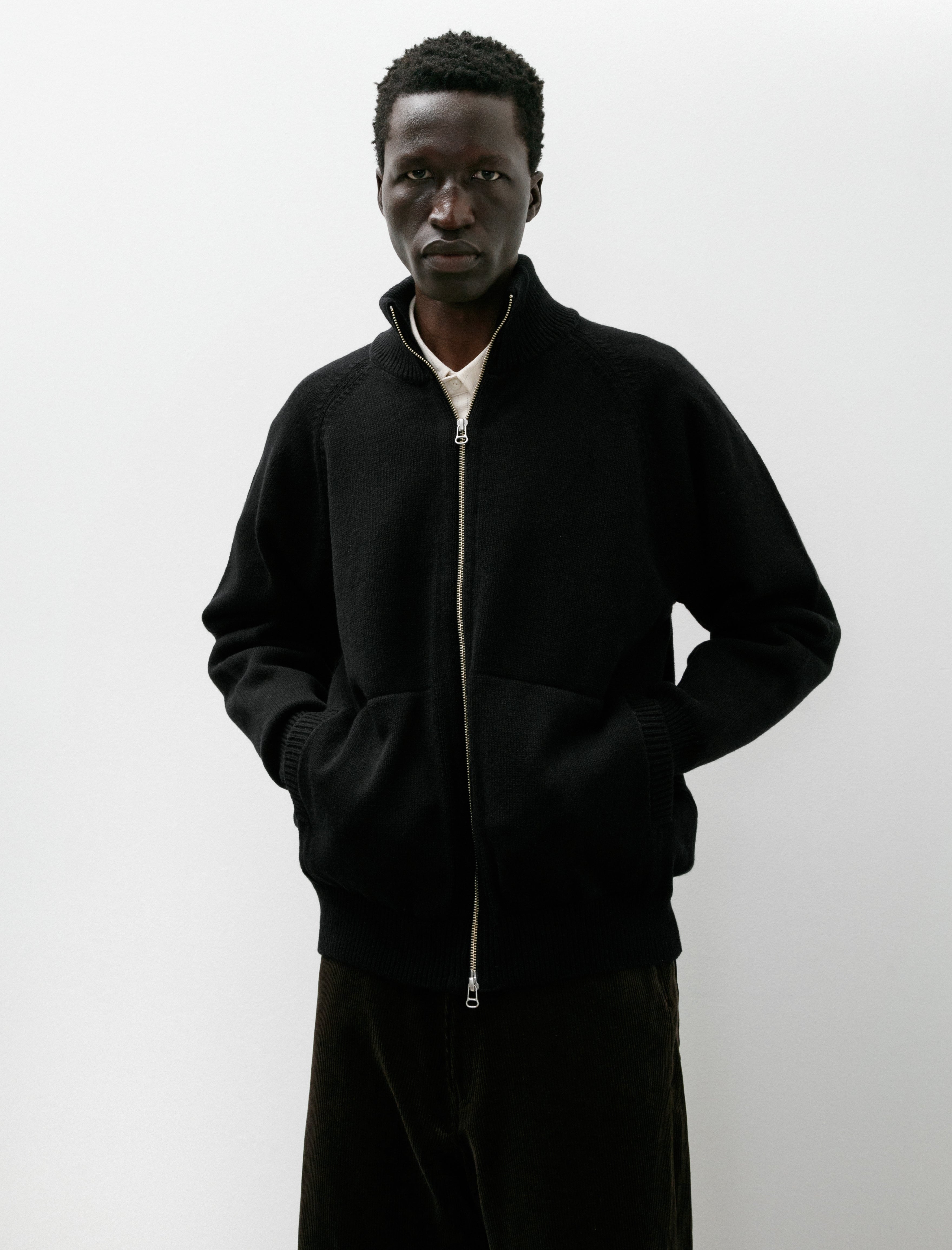 Yoko Sakamoto Drivers Knit Black