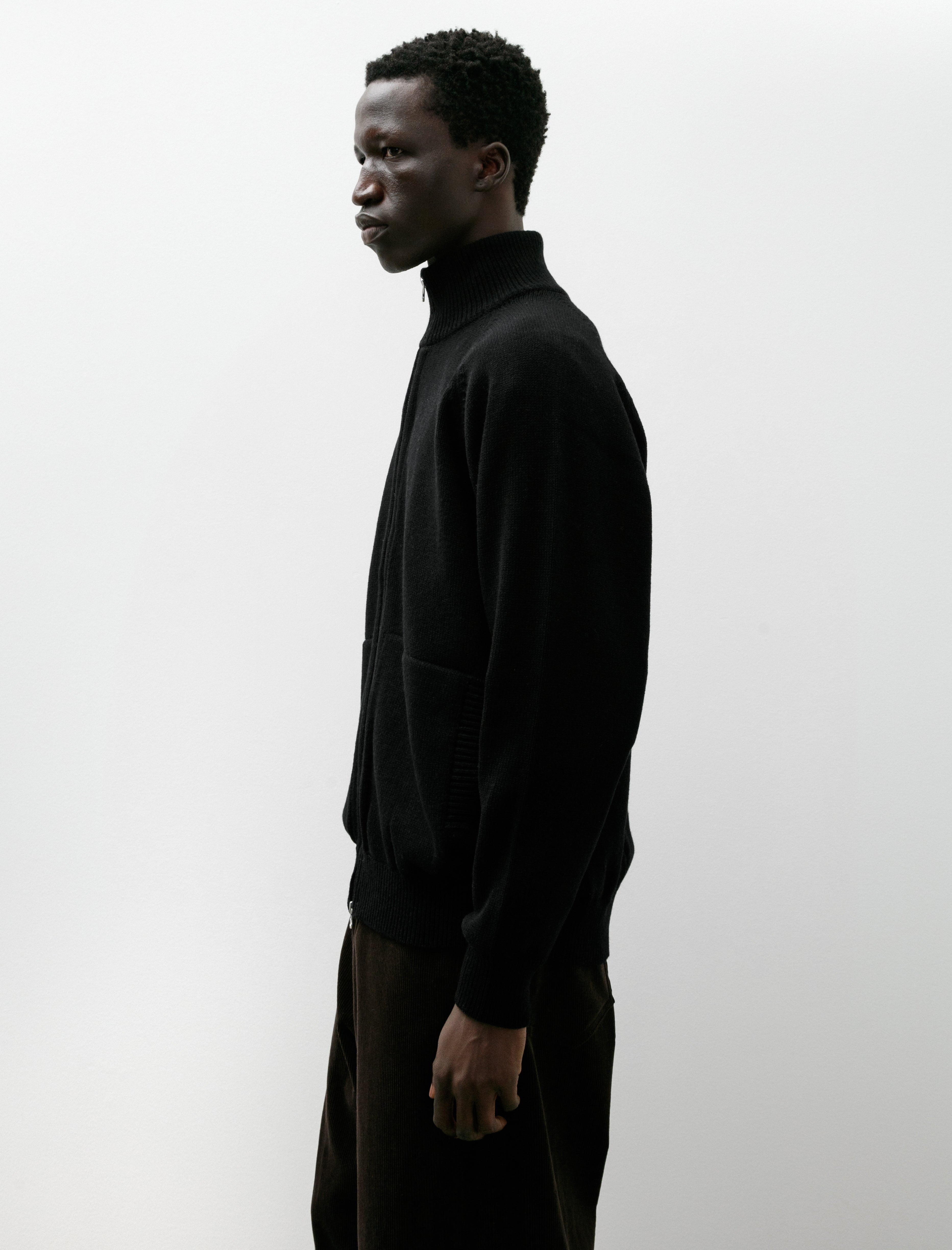 Yoko Sakamoto Drivers Knit Black