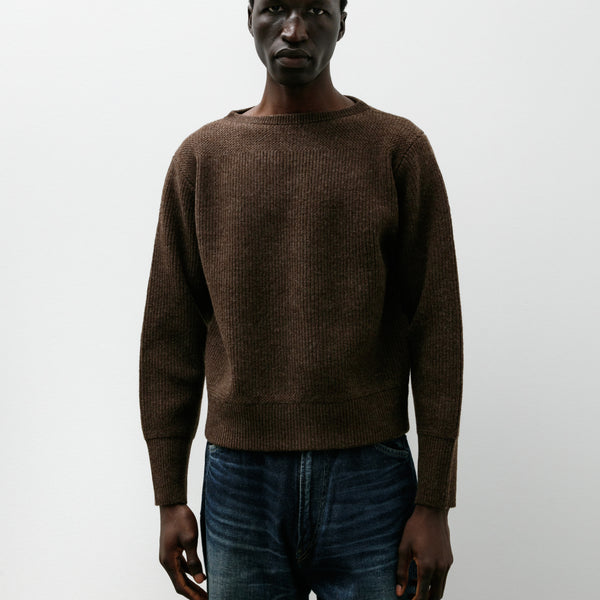 90’s ROMEO GIGLI ダークブラウン Vネックセーター nbrmenoct162025ecommjames-