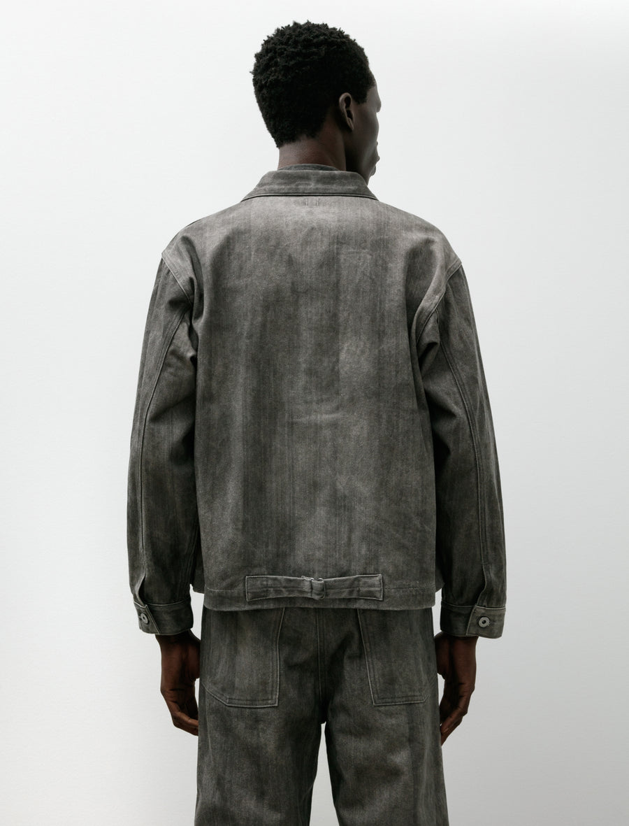 Lot 303 Coverall Jacket Hand Drawn Sumi - Image 2