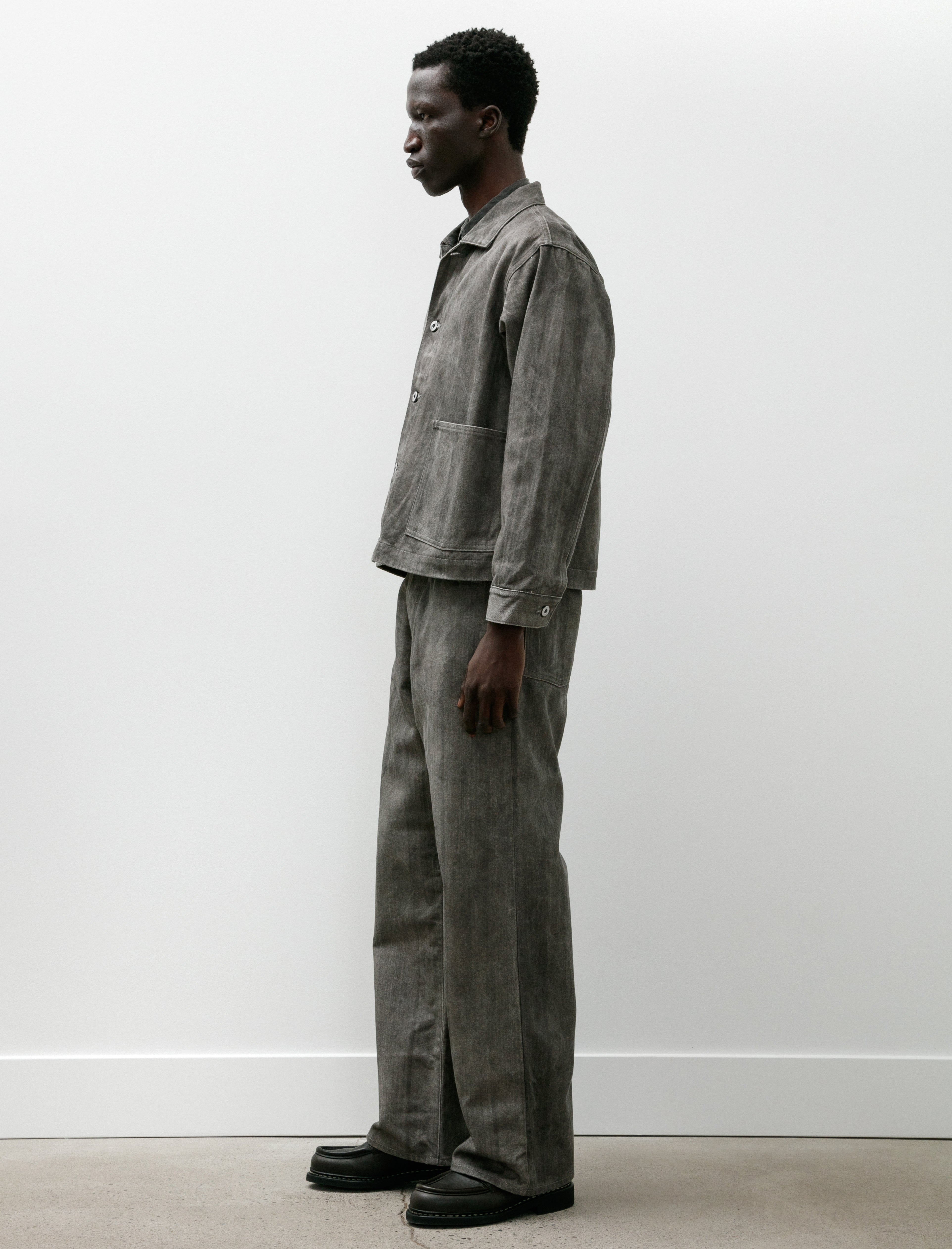 Taiga Takahashi Lot 209 Buckle Backed Trousers Hand Drawn Sumi