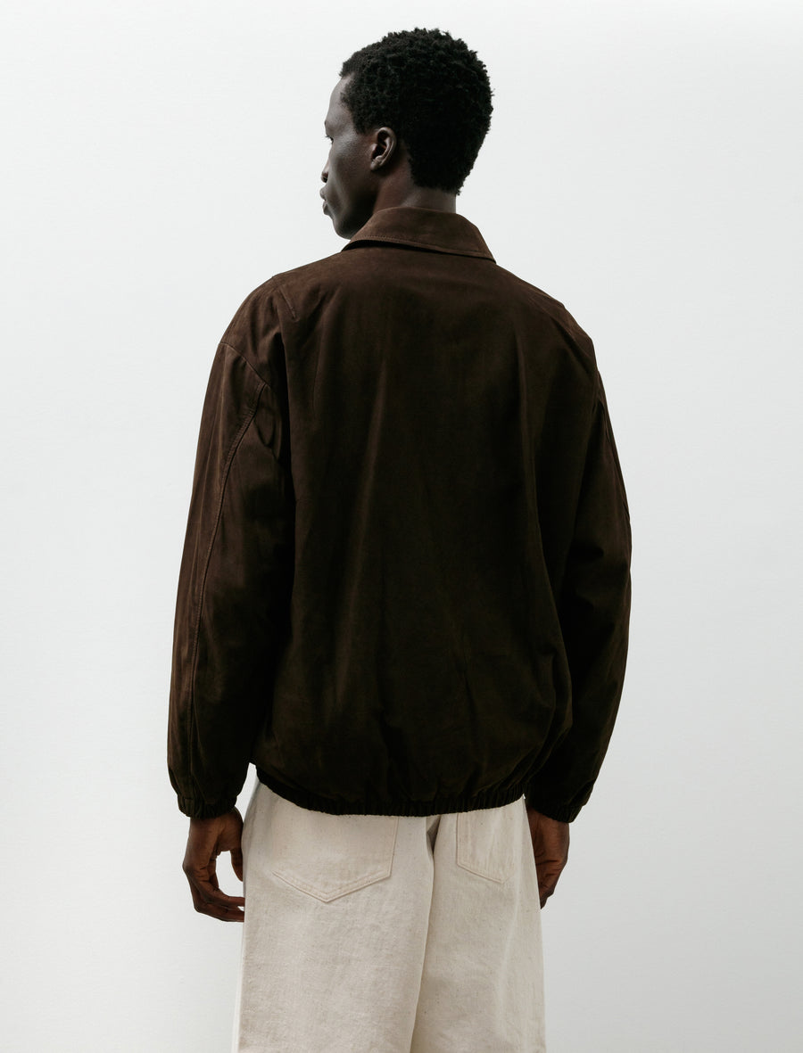 Zip Blouson Brown Nubuck - Image 2