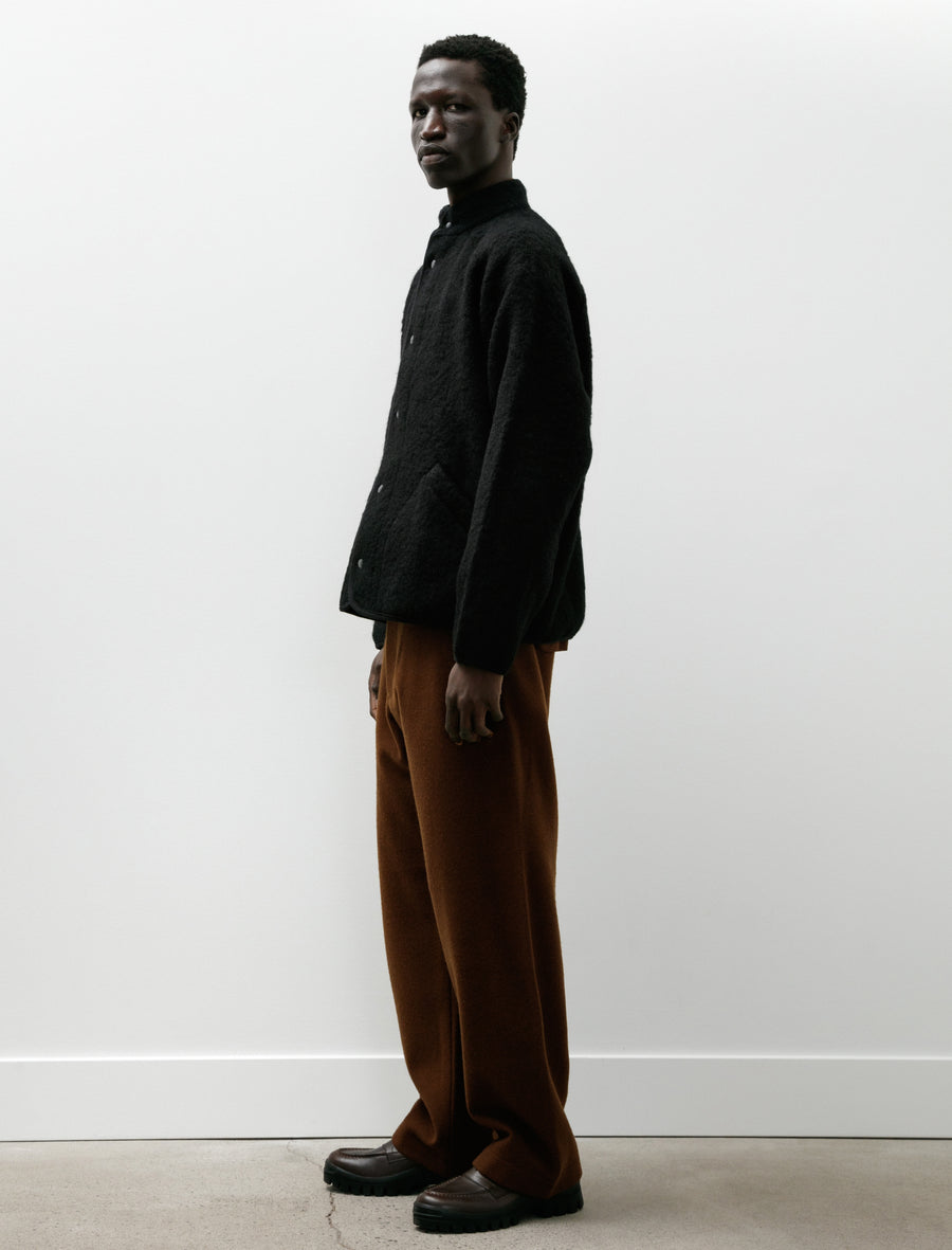 Lux Pants 120s Shaggy Wool Tobacco - Image 3