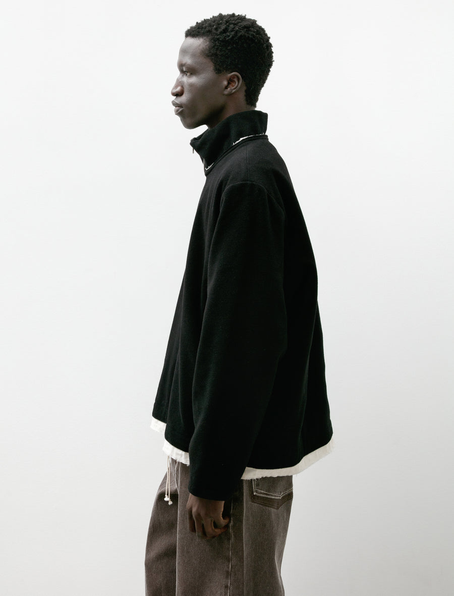 Fleece Anorak Black - Image 3