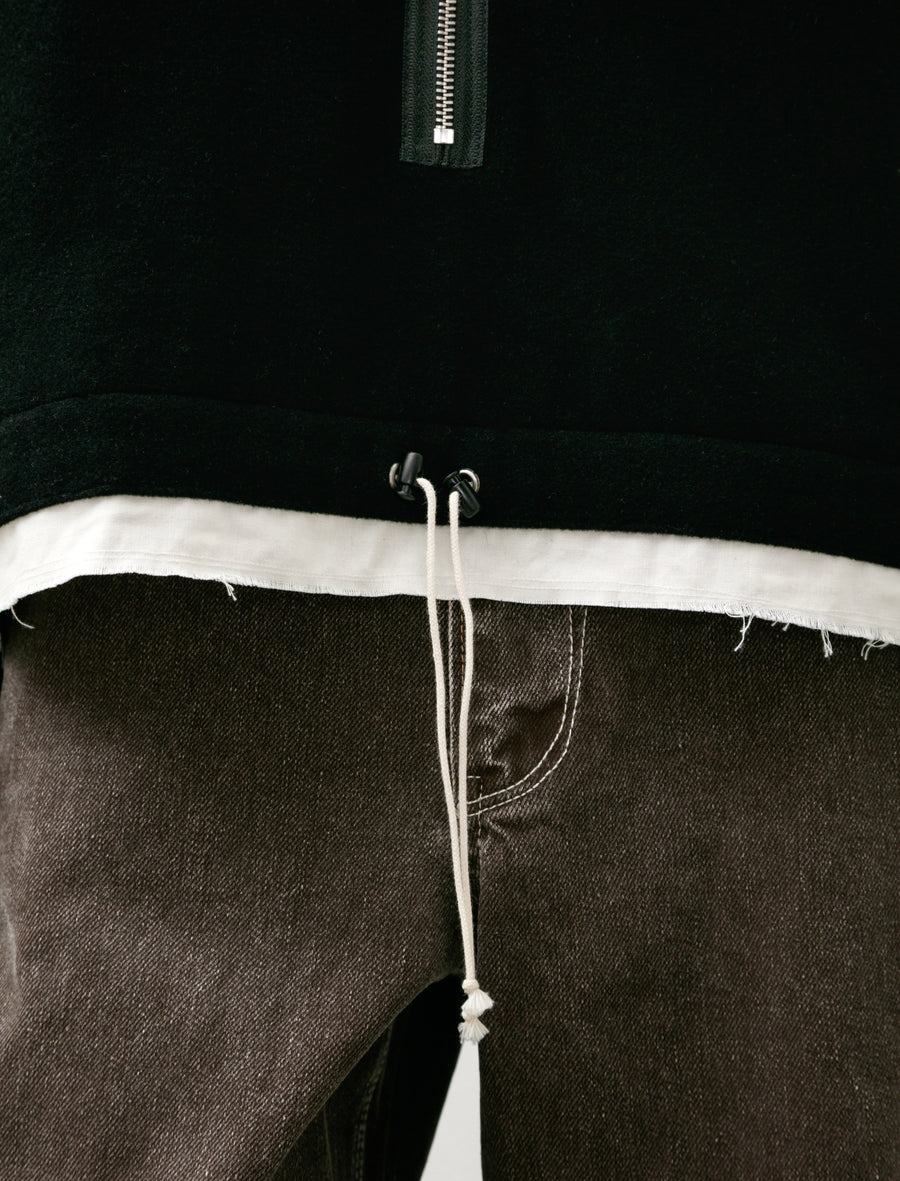 Fleece Anorak Black - Image 5