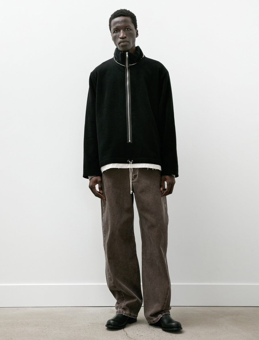 Fleece Anorak Black - Image 6