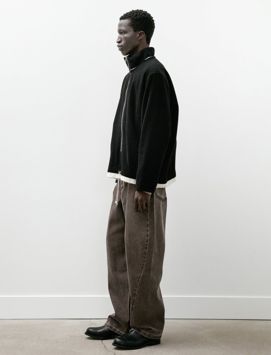 Wobbly Jeans Coated Denim Brown - Image 3