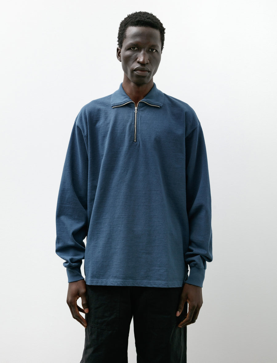Nep Half Zip Sporting Top Cerulean - Image 1