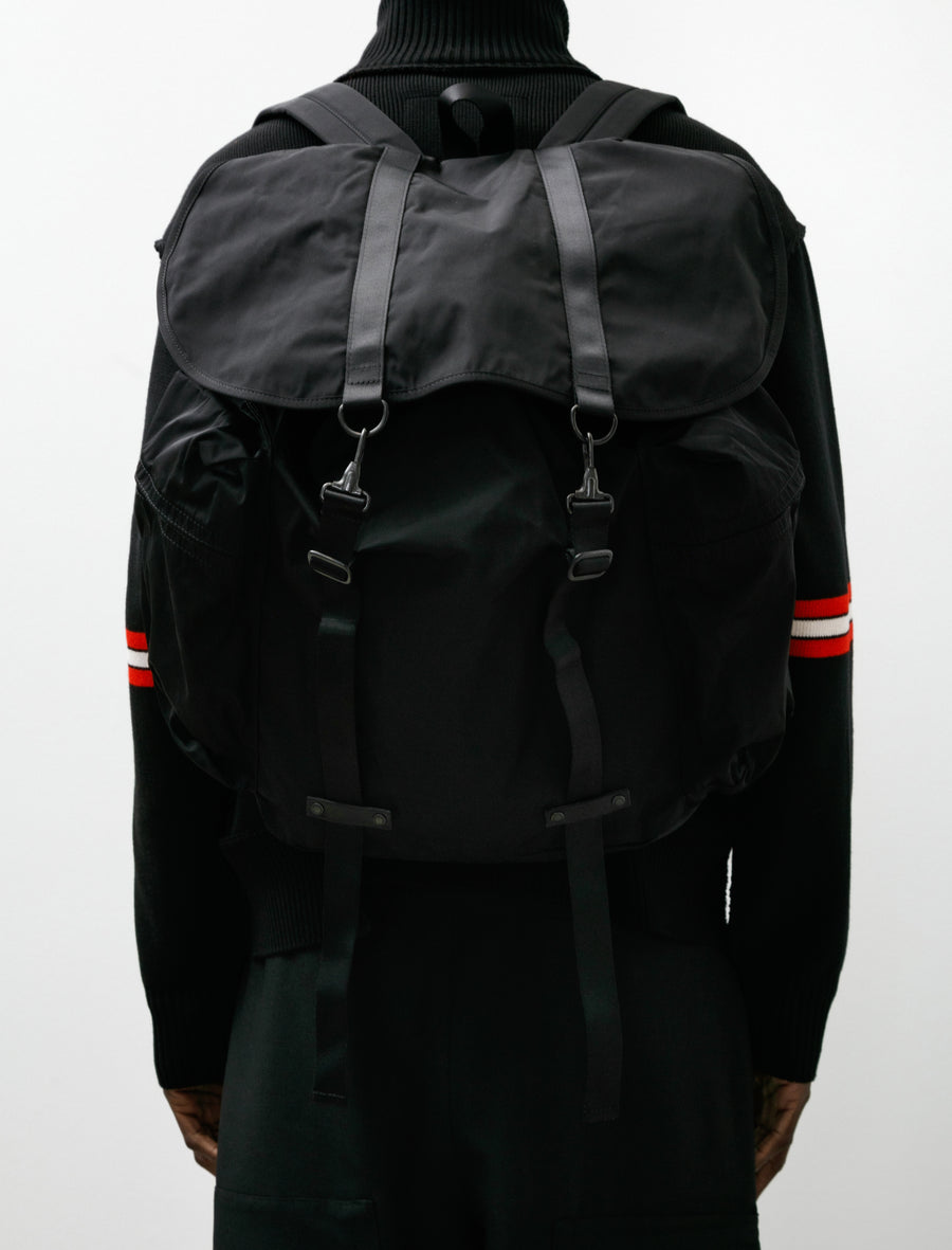 Gabardine Backpack Black XL - Image 1
