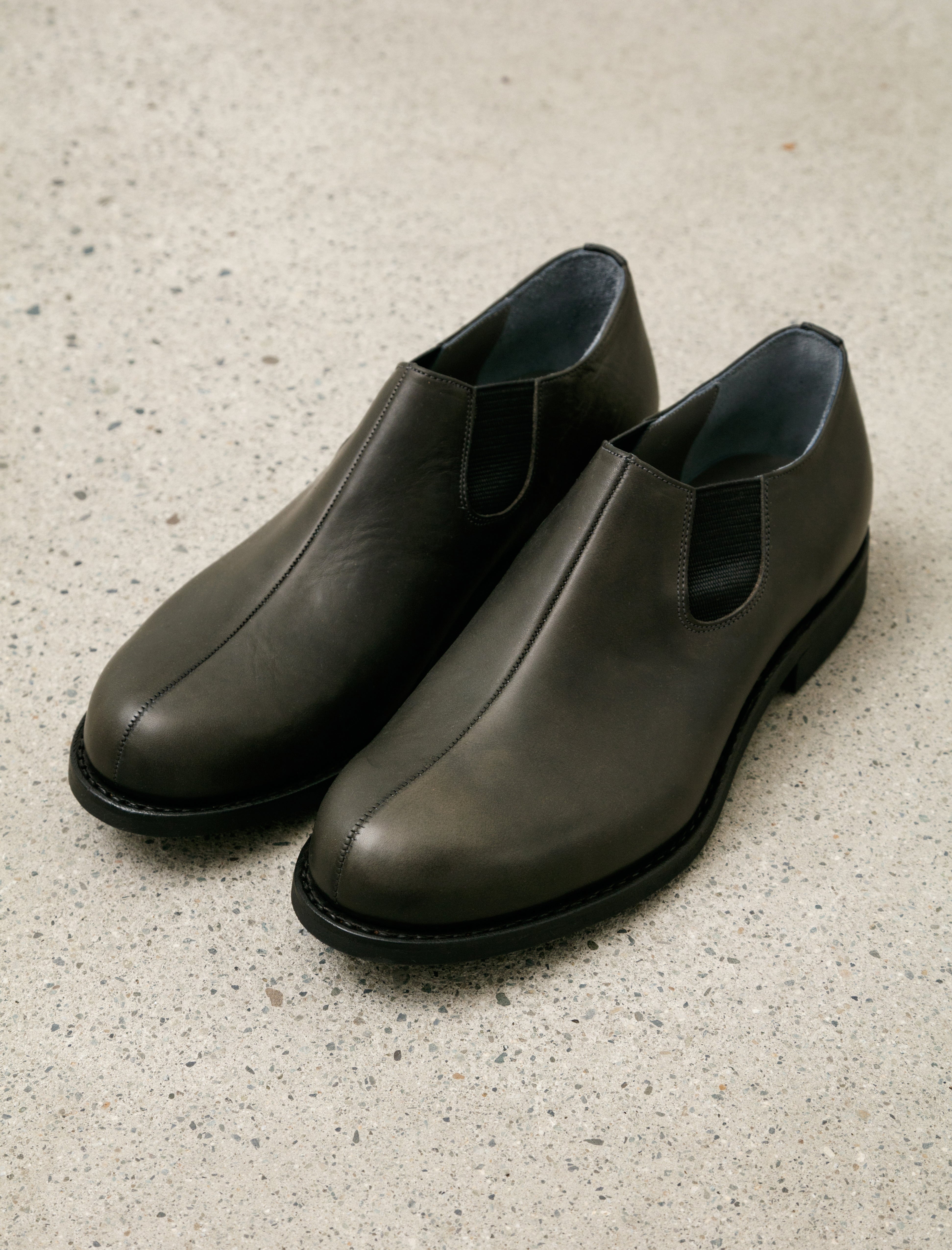 Lady White Co. x Phigvel Split Seam Shoe Charcoal