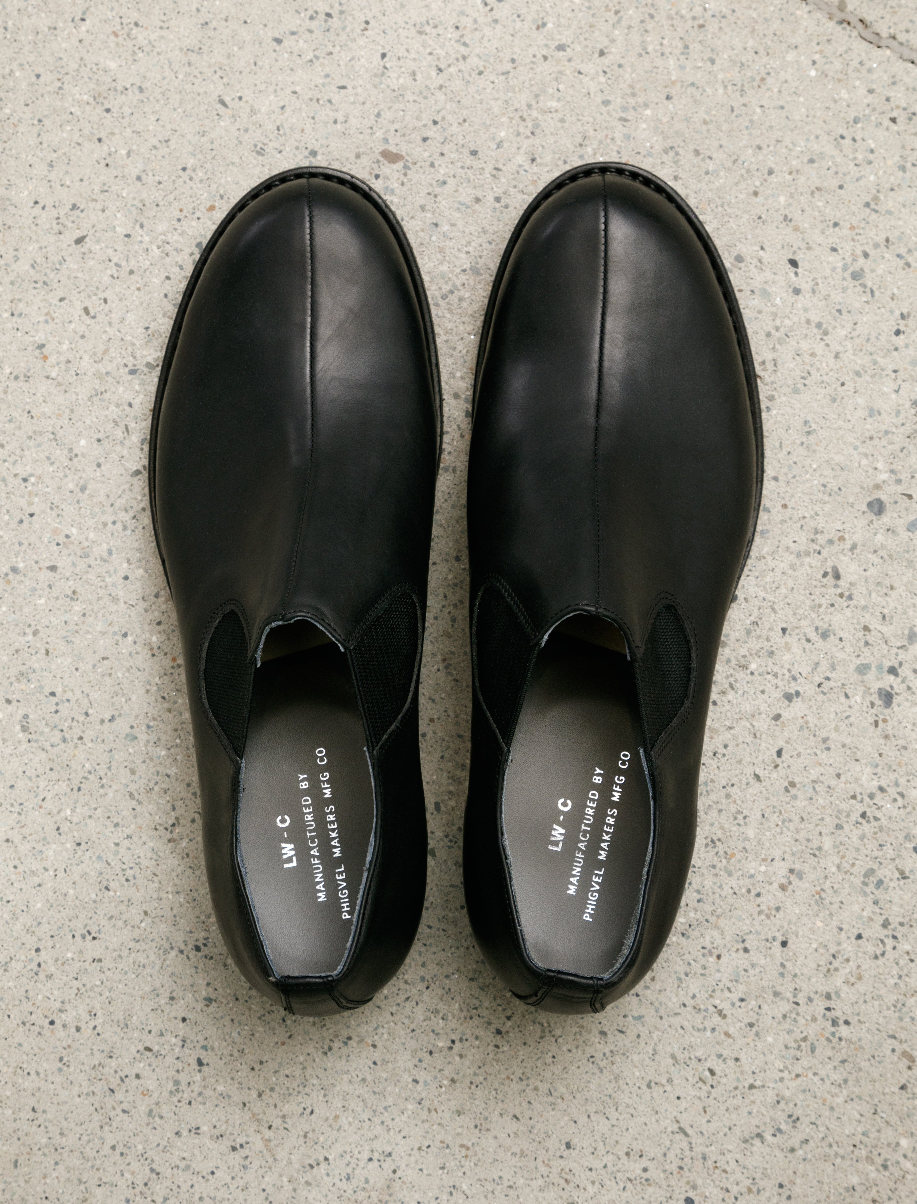 Lady White Co. x Phigvel Split Seam Shoe Black