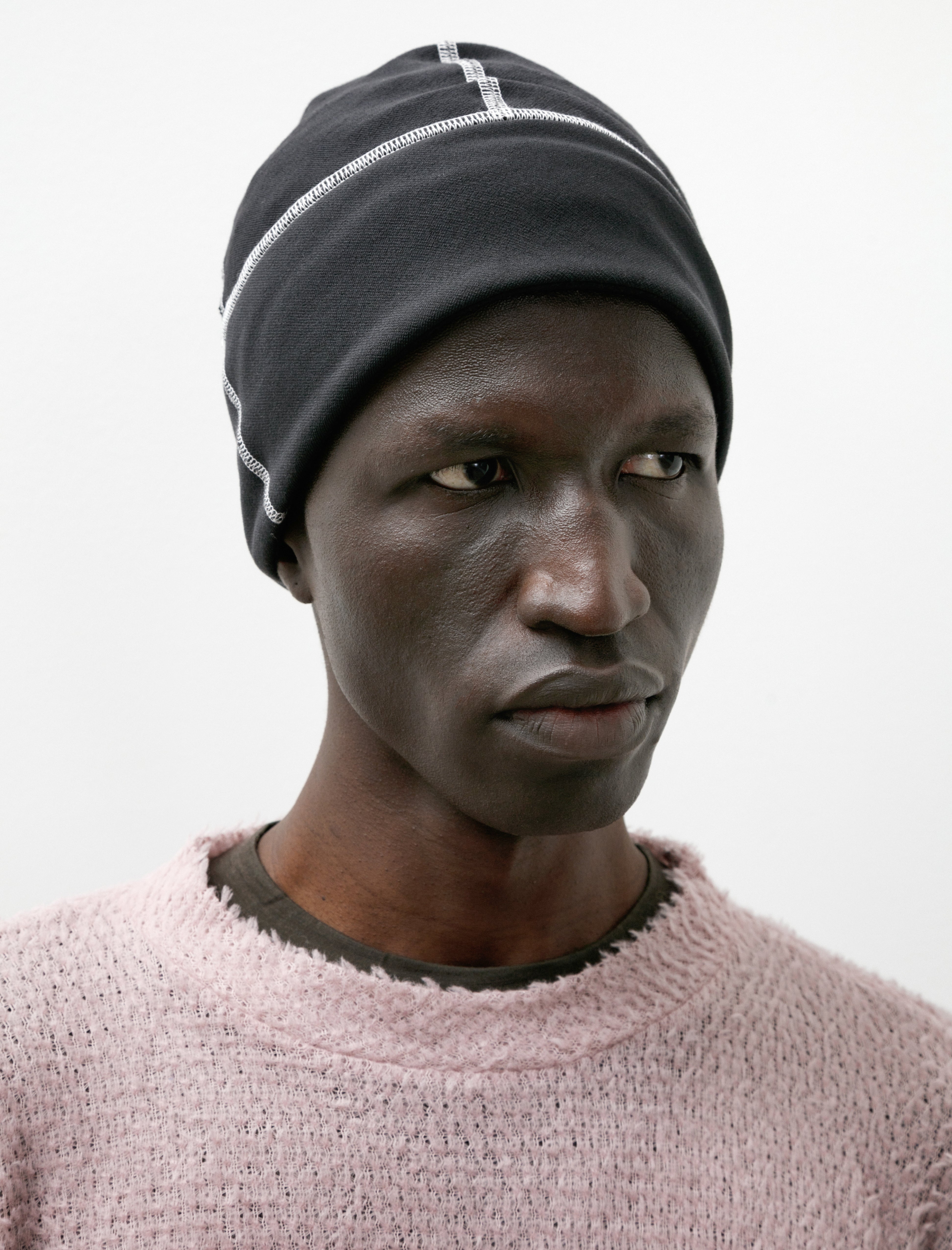 Thurston Power Wool Beanie Black/Glacier Grey