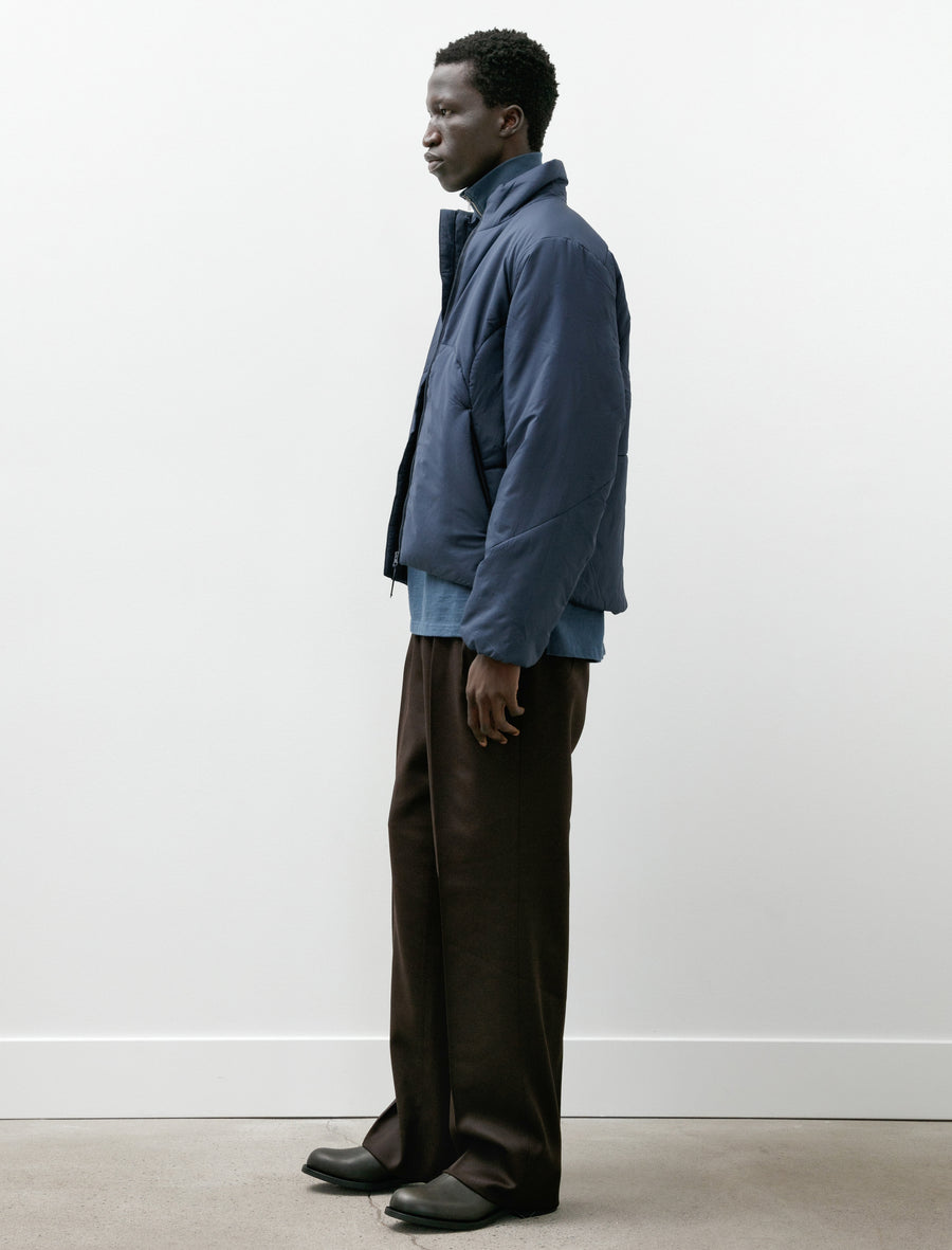 Wool Tricotine Wide Brown - Image 3