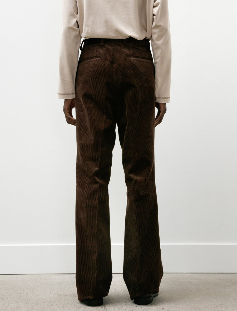 High Density Corduroy Flare Brown - Image 5