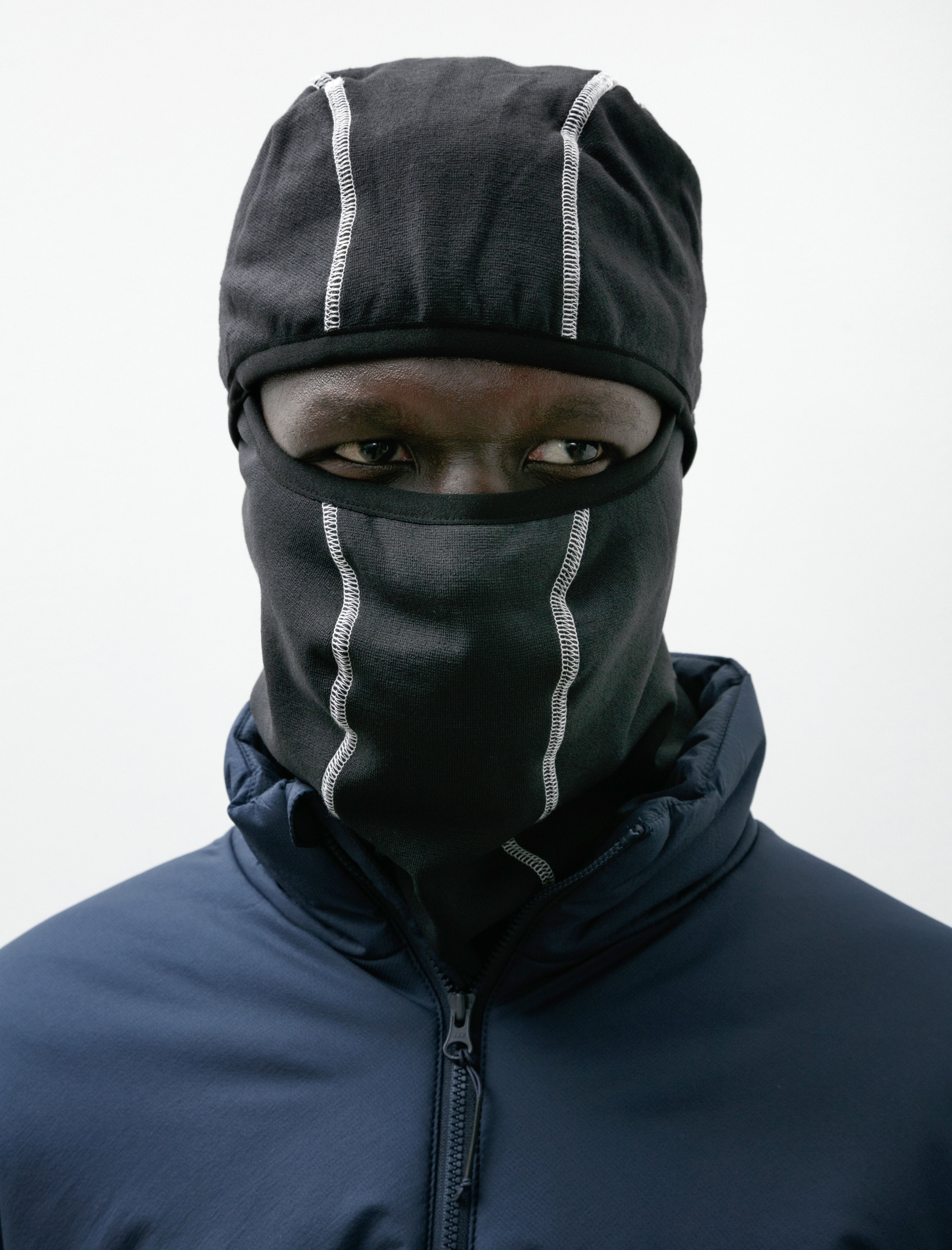 Thurston Power Wool Balaclava Black/Glacier Grey