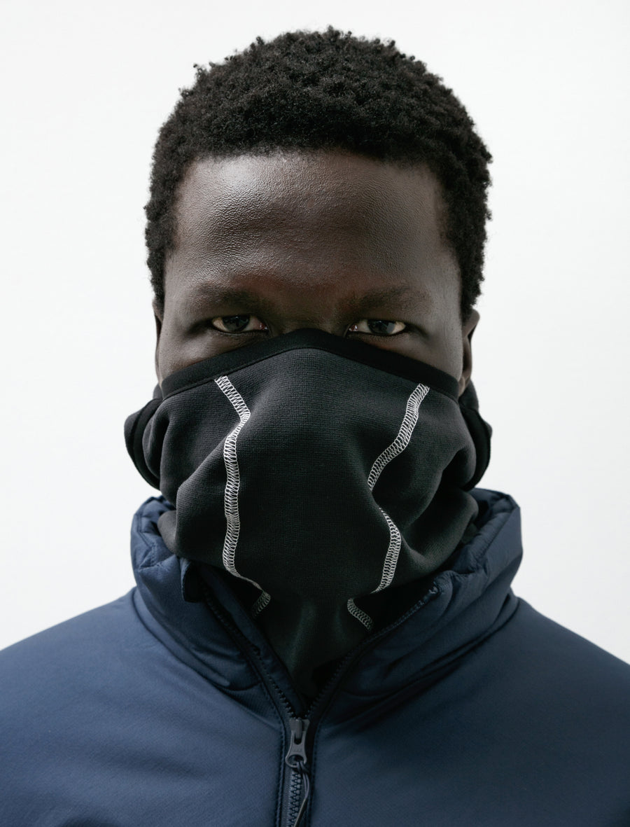 Power Wool Balaclava Black/Glacier Grey - Image 4