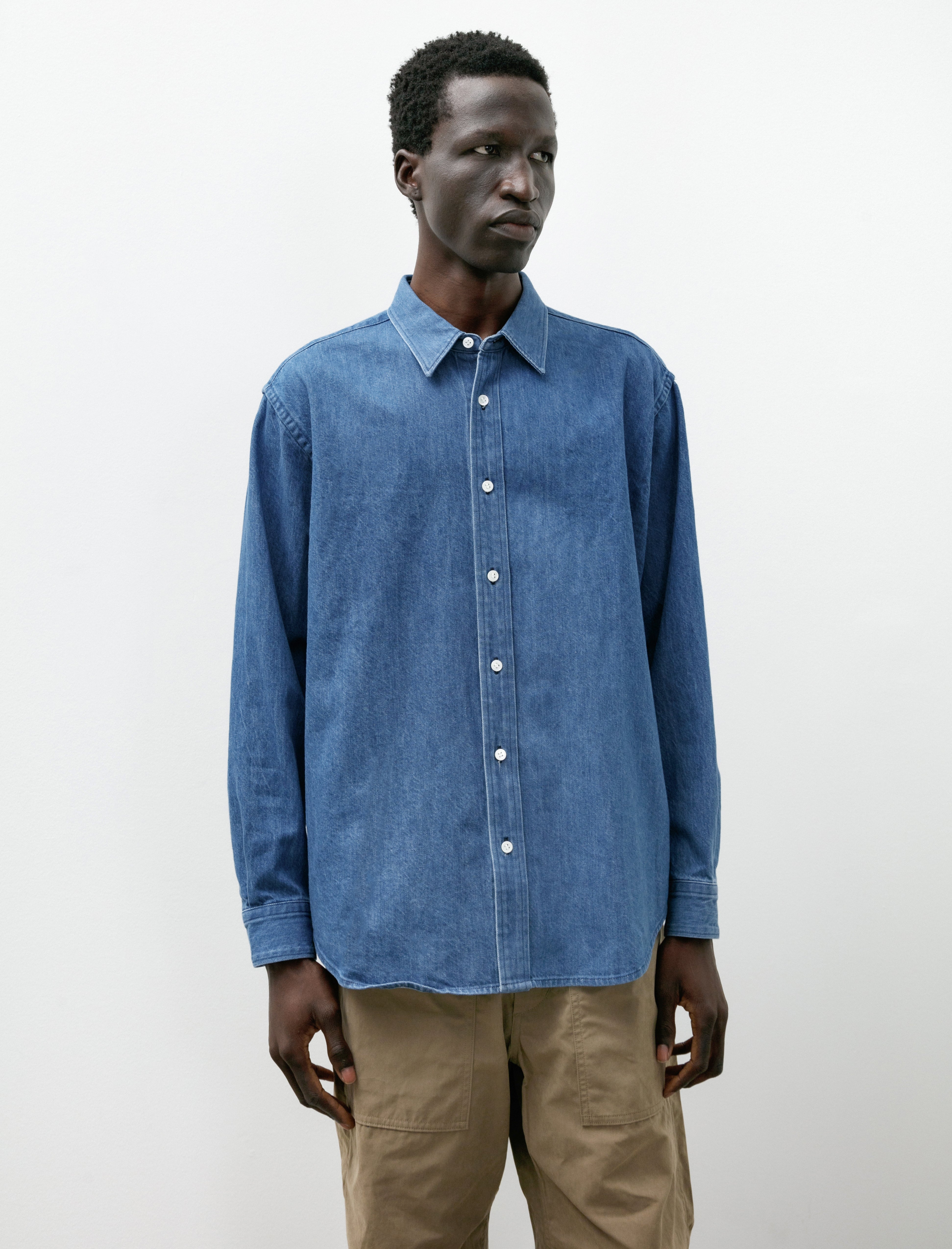 Ernie Palo Denim Shirt Blue