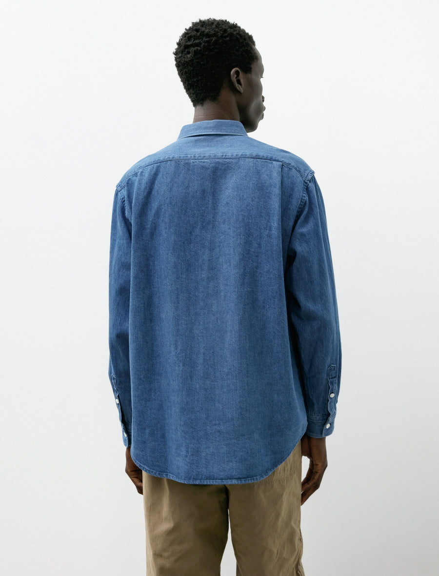 Denim Shirt Blue - Image 2