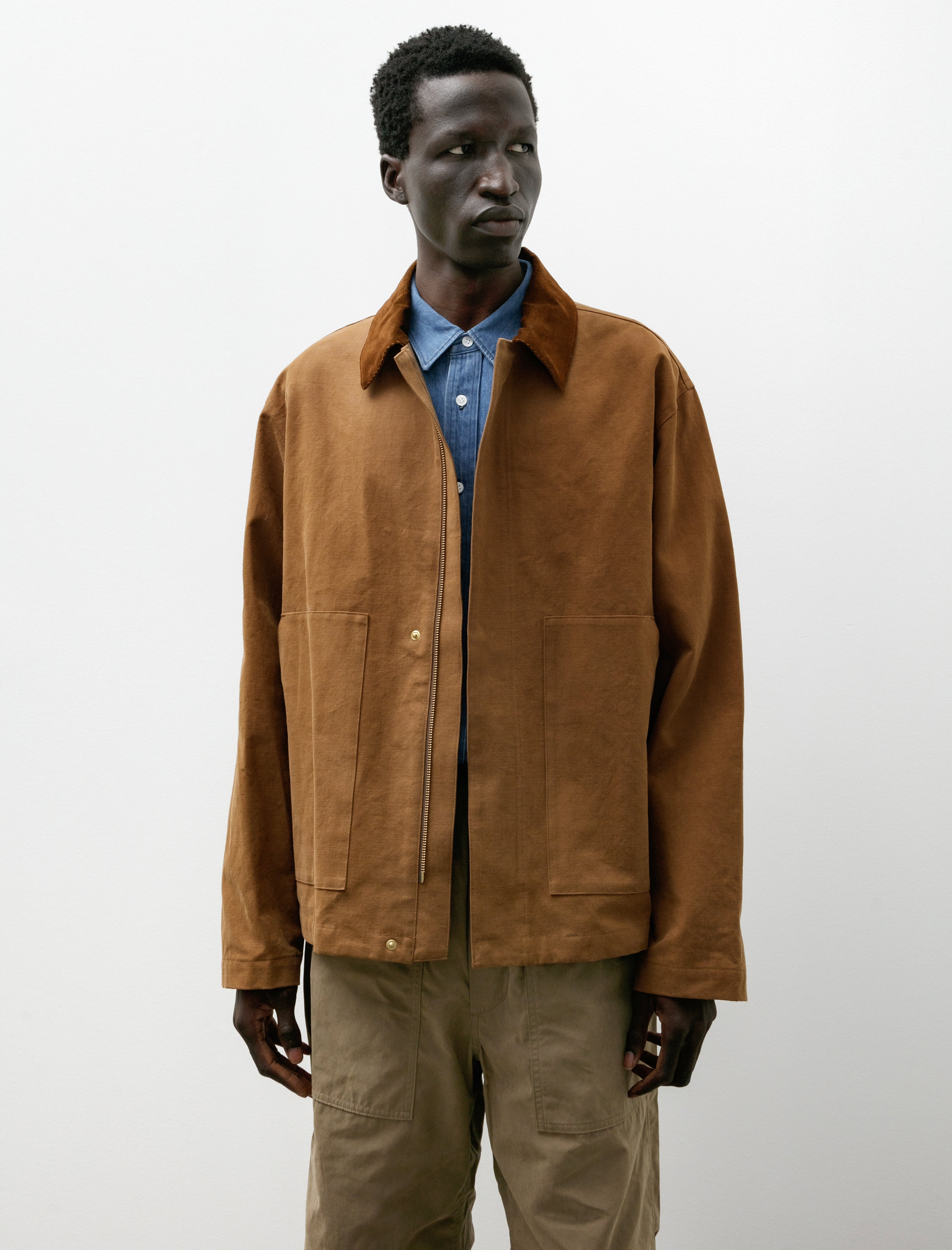Ernie Palo Nidom Duck Blouson Camel
