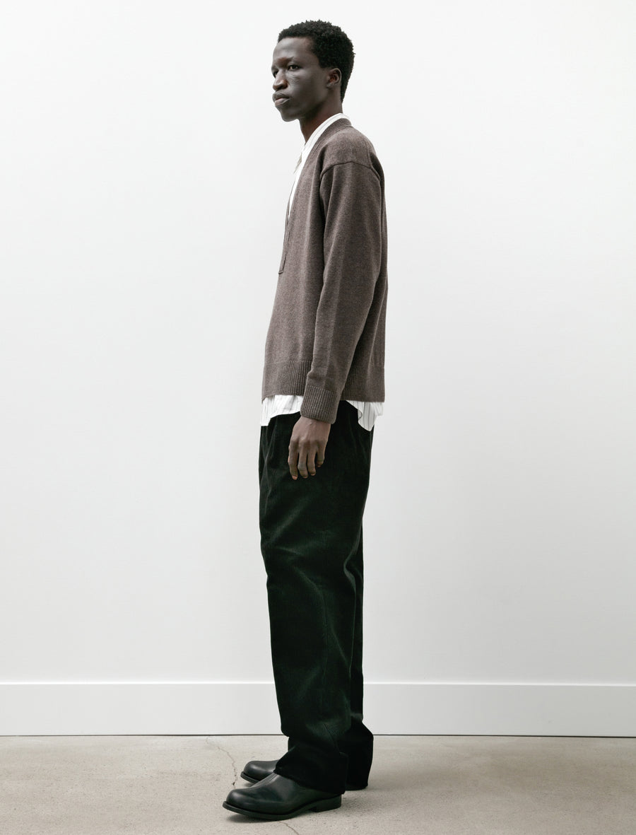 High Density Corduroy Trousers Black - Image 3