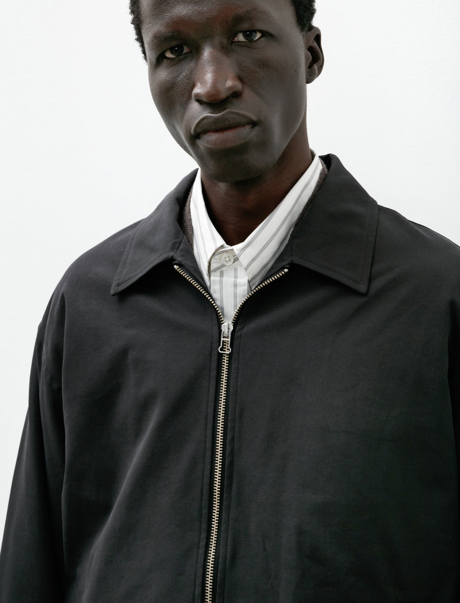 Nidom Gabardine Zip Blouson Black - Image 5