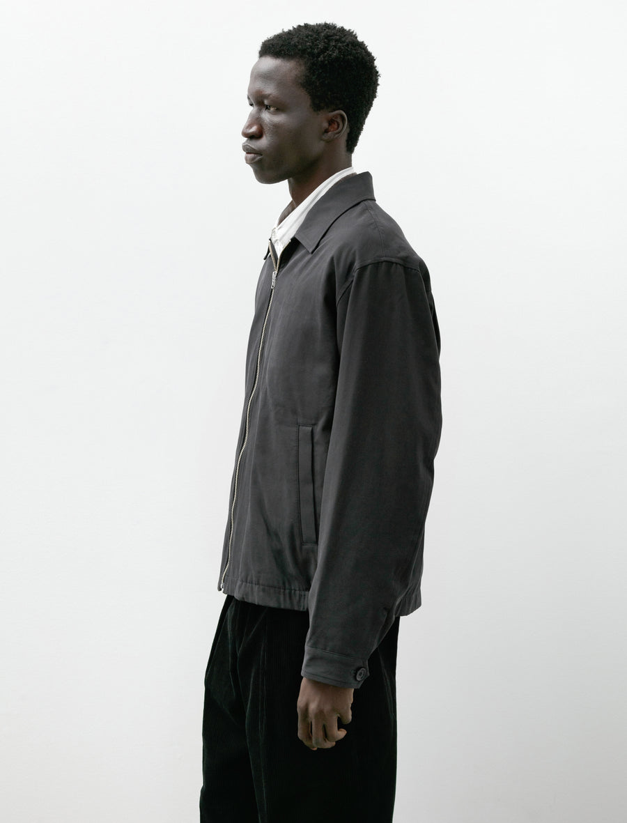 Nidom Gabardine Zip Blouson Black - Image 3