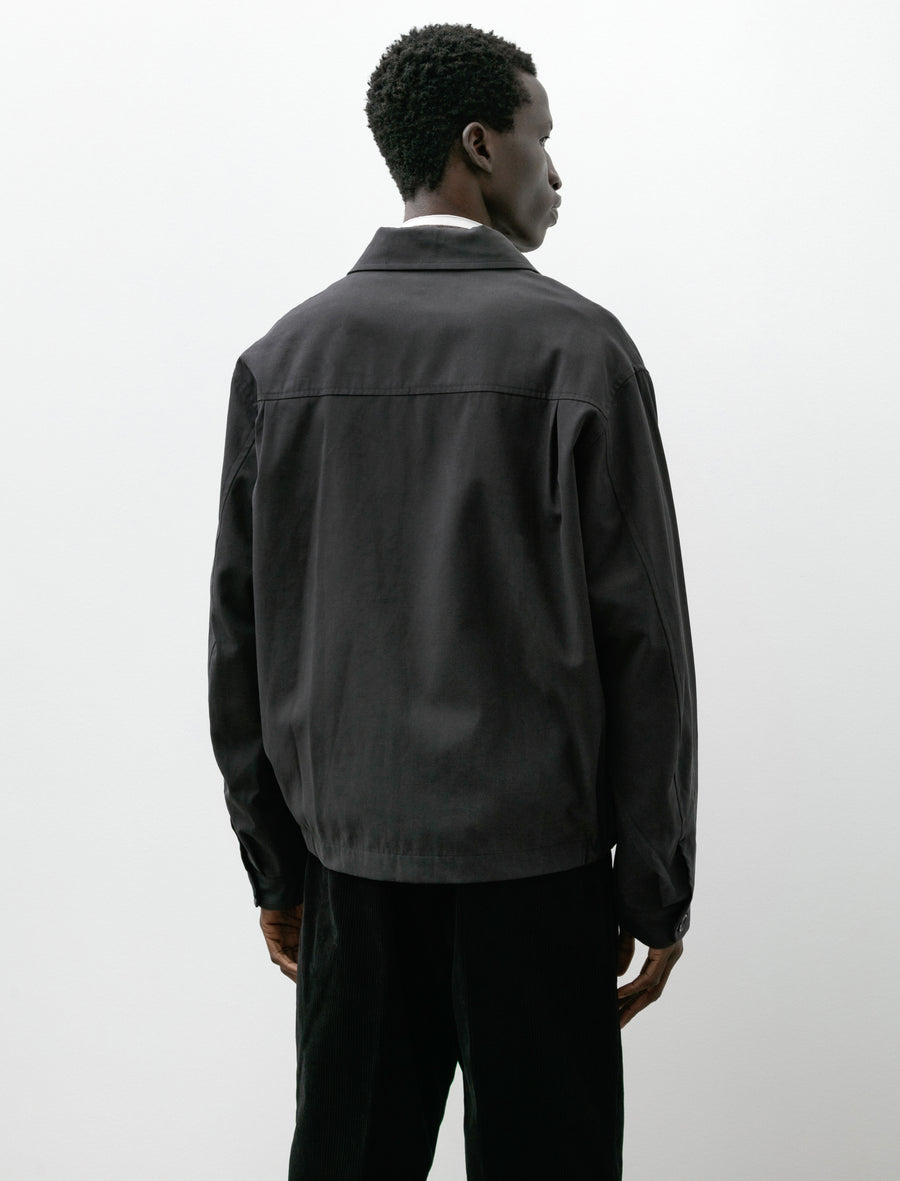 Nidom Gabardine Zip Blouson Black - Image 2