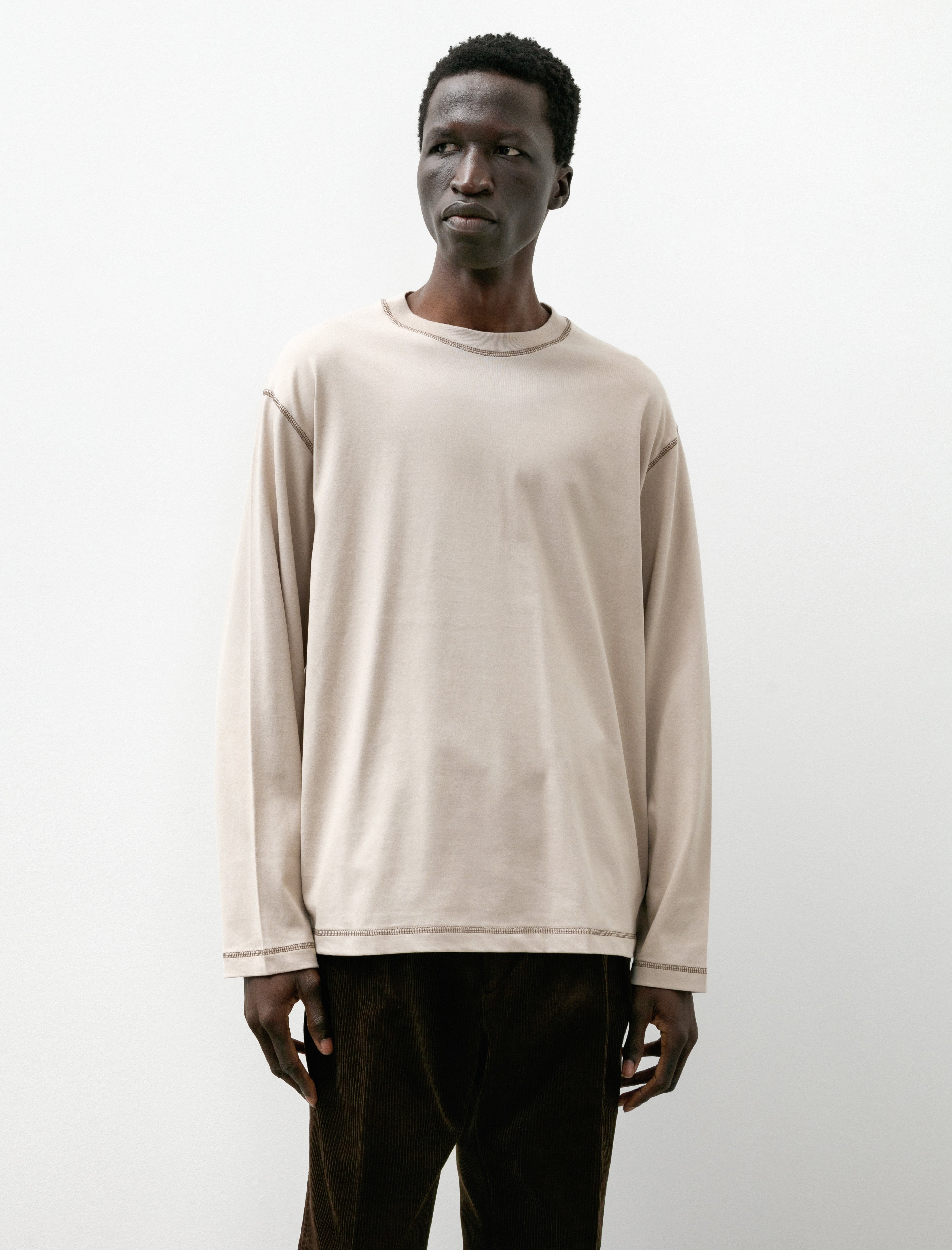 Ernie Palo Standard L/S T-Shirt Beige