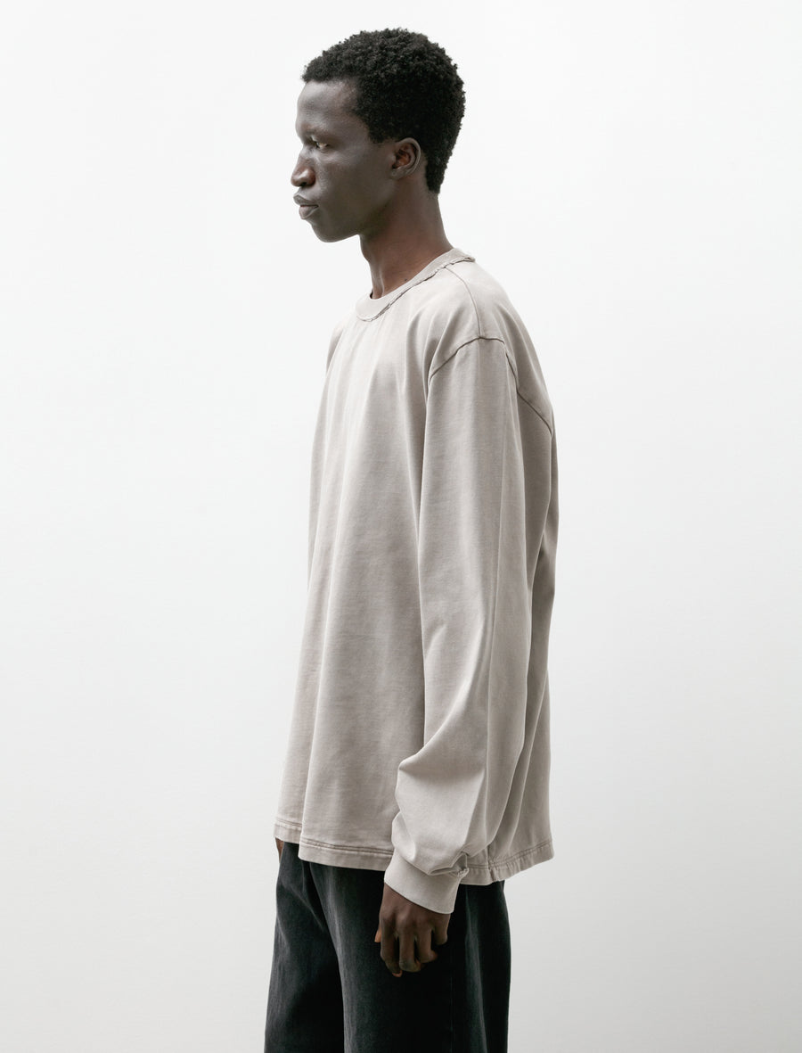 Big Tee LS Taupe - Image 3