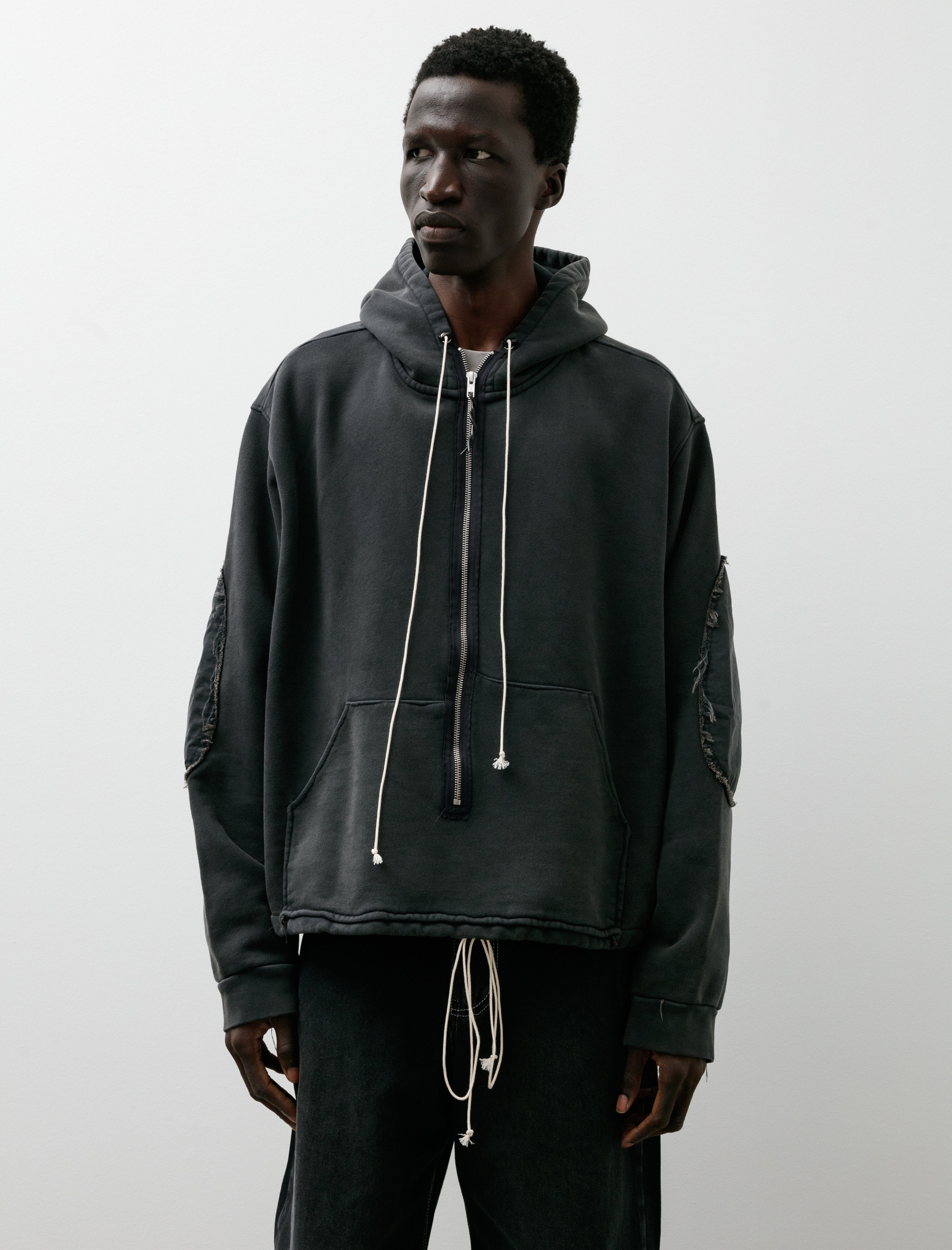 Camiel Fortgens Anorak Zip Hoodie Black