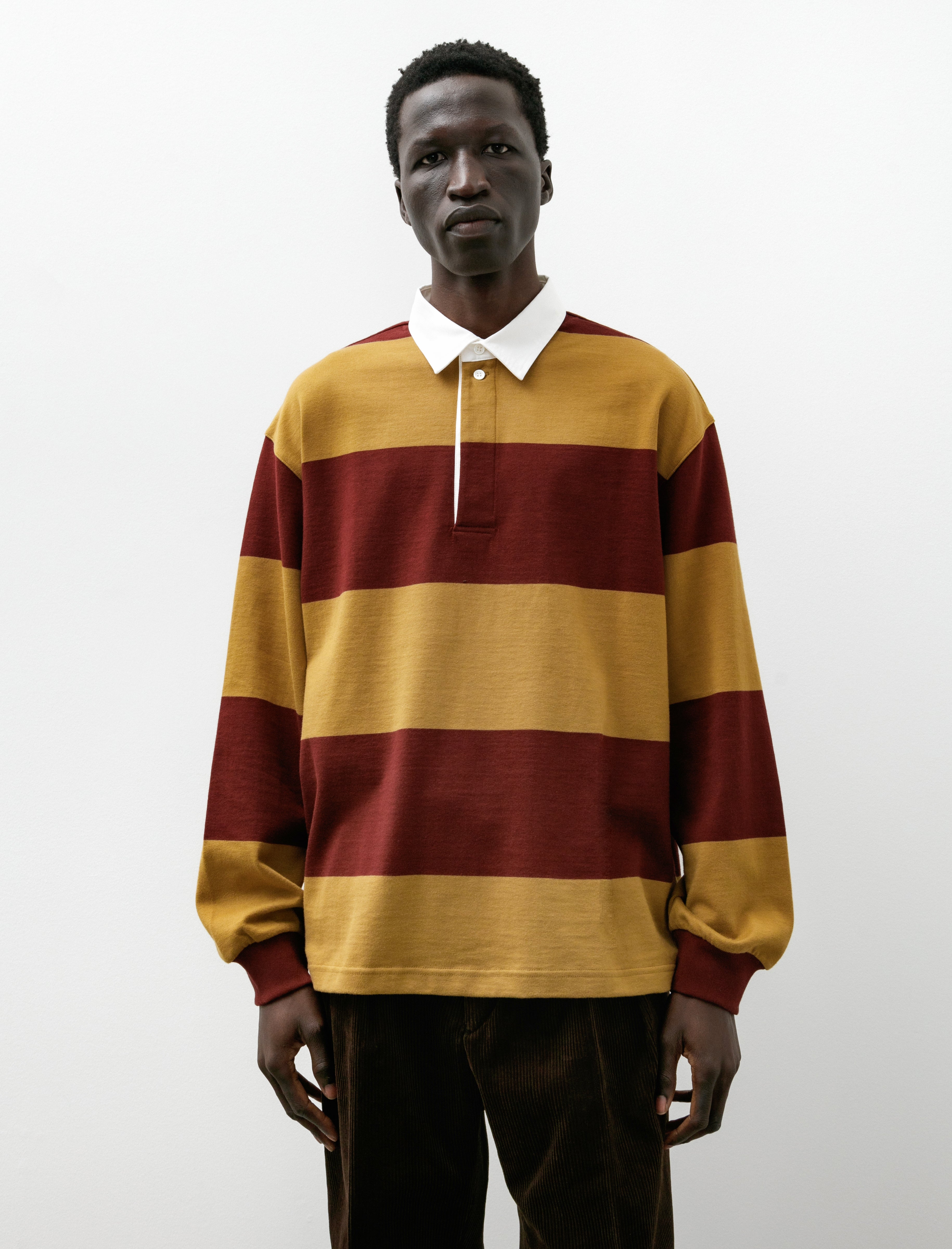 Ernie Palo Rugby Shirt Mustard