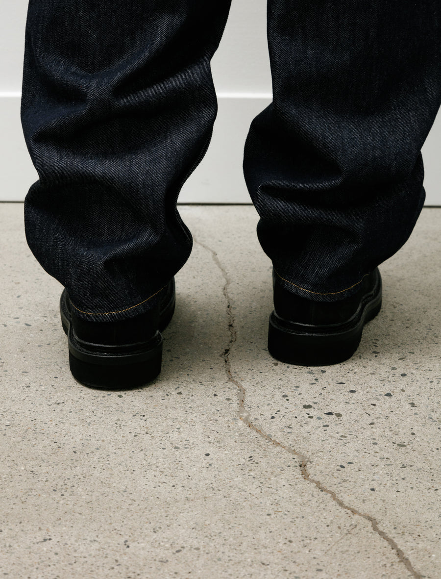 Chukka Boot Dim Black Velour Suede - Image 7