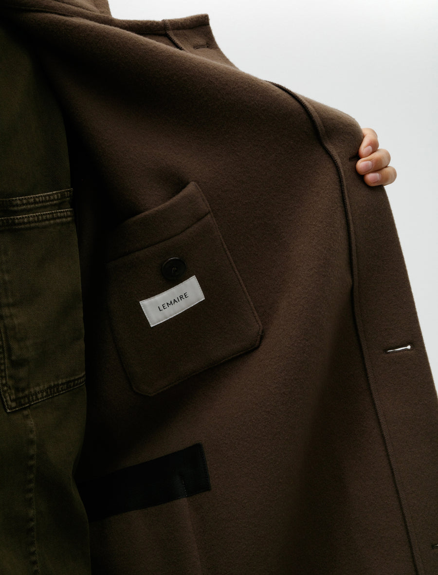 Wrap Coat Dark Squirrel - Image 9