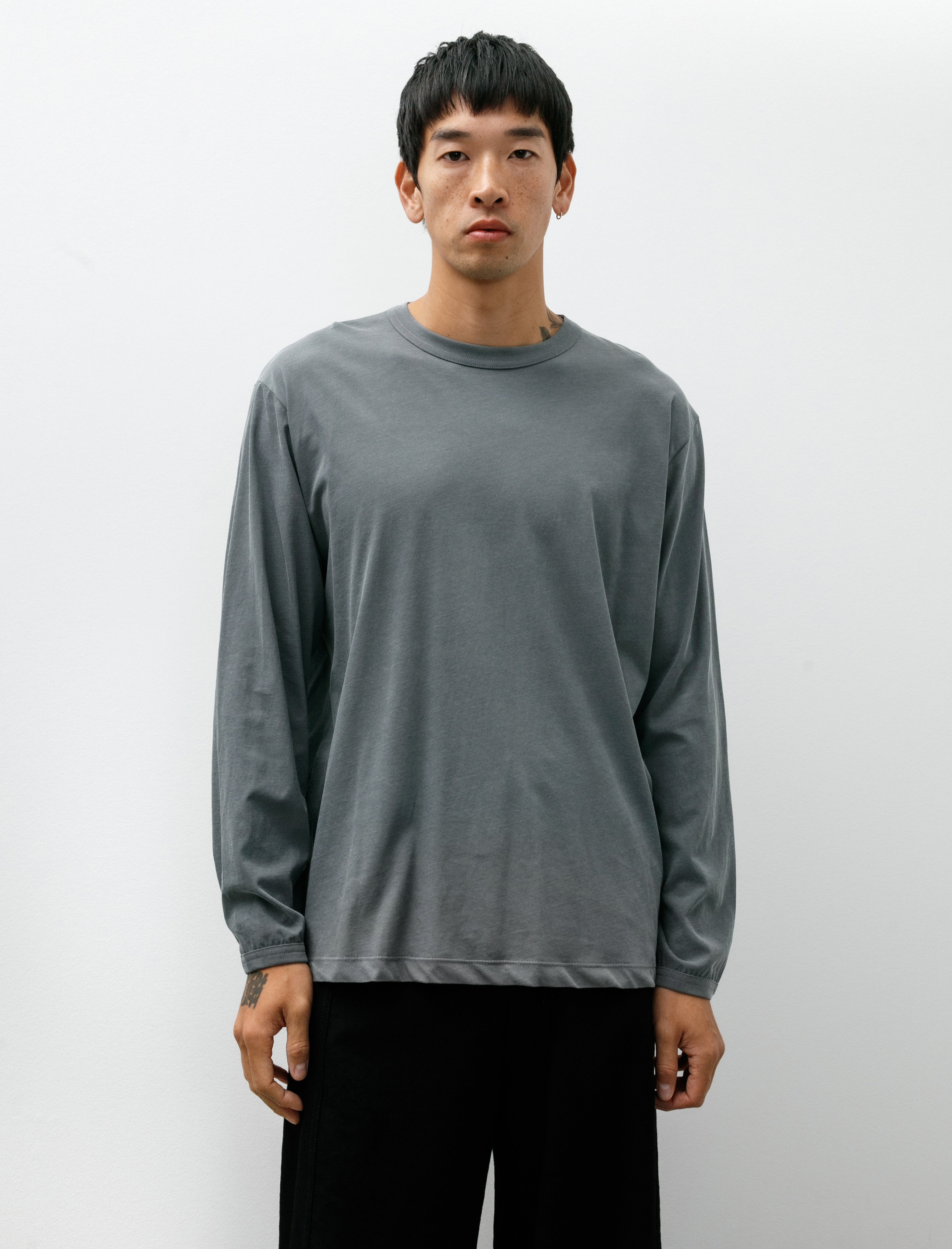 Lady White Co. Two Tone Dry Lite L/S T-Shirt Pigment Kelp