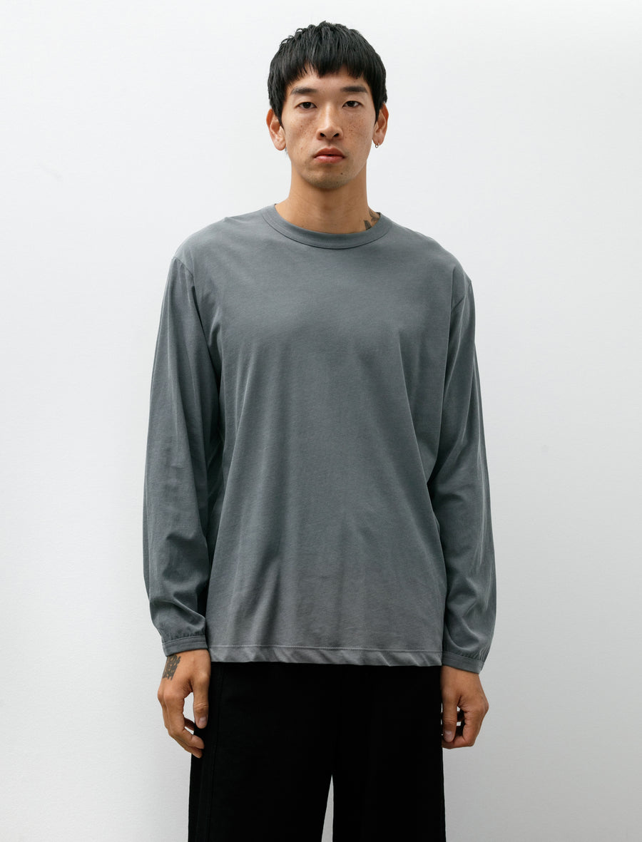 Two Tone Dry Lite L/S T-Shirt Pigment Kelp - Image 1